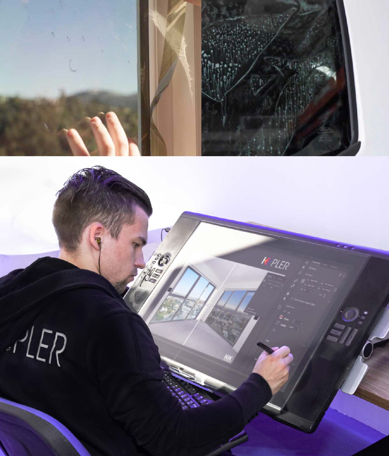 Kepler Specialist Performing Commercial Window Tinting in Lake in the Hills Lake in the Hills