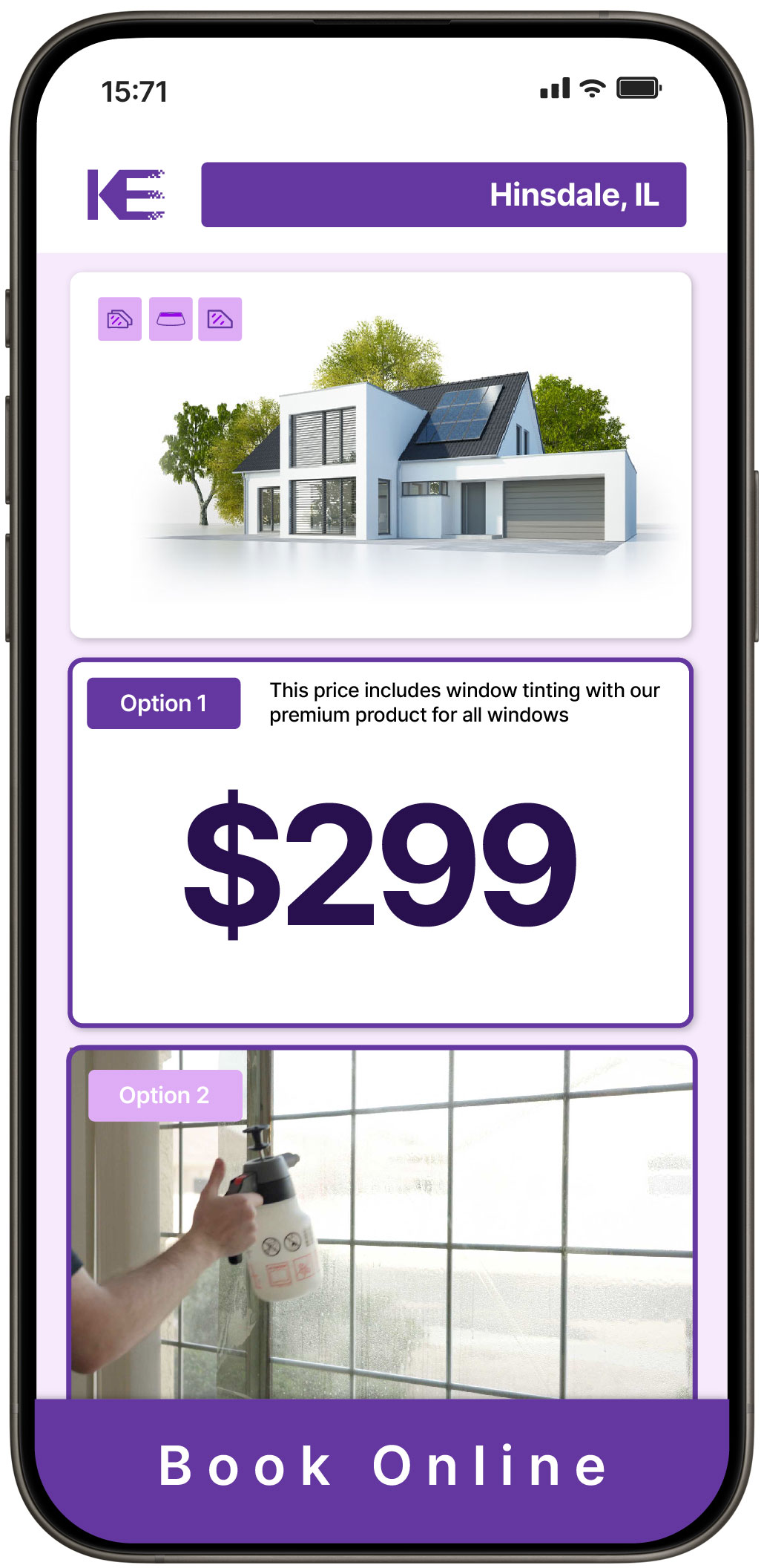 View Affordable Home Window Tinting Rates in Hinsdale, Illinois