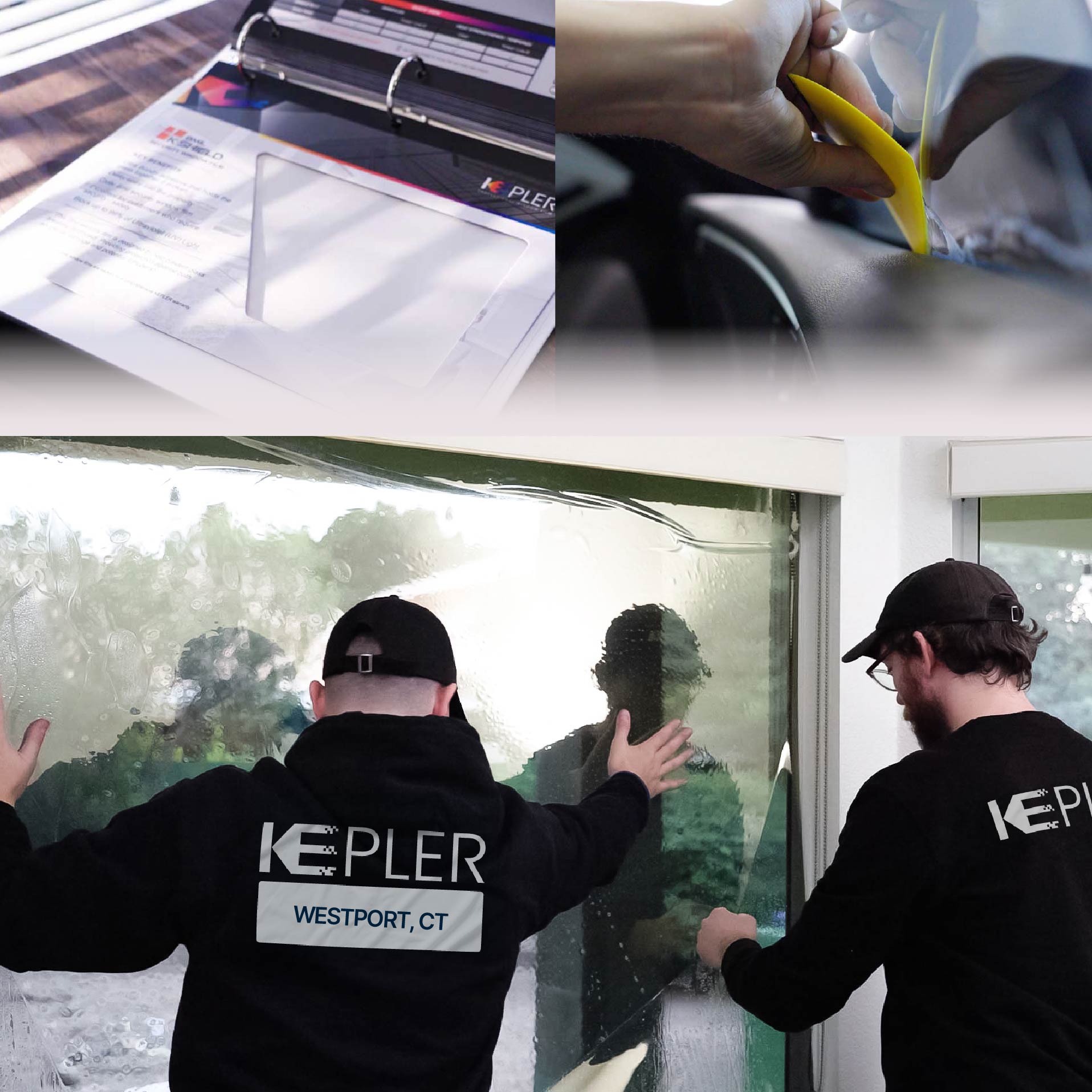 Kepler Specialist Performing Commercial Window Tinting in Westport Westport
