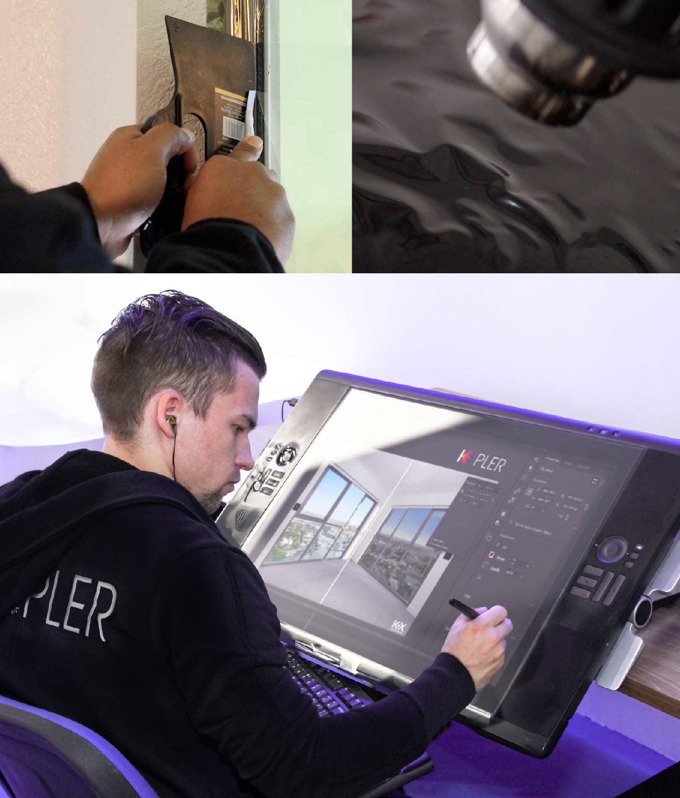 Kepler Specialist Performing Commercial Window Tinting in Campbell Campbell