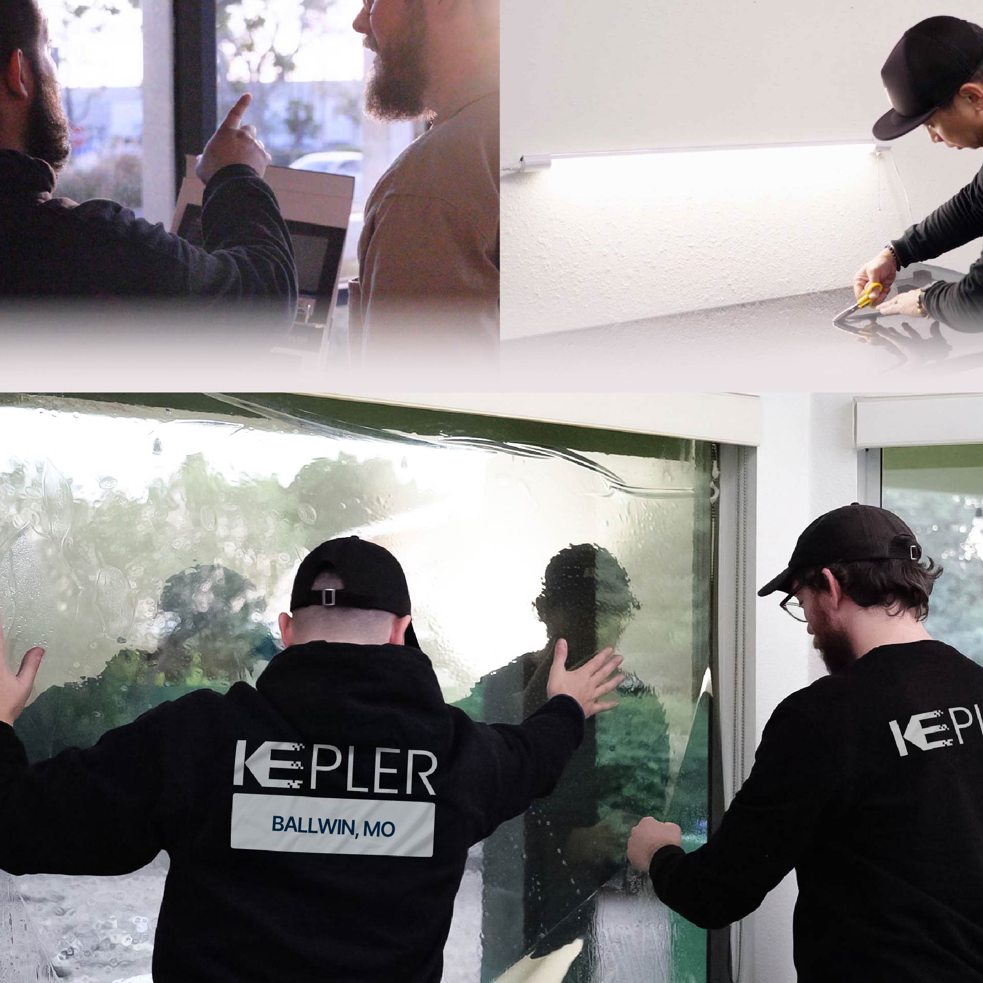 Kepler Specialist Performing Commercial Window Tinting in Ballwin Ballwin