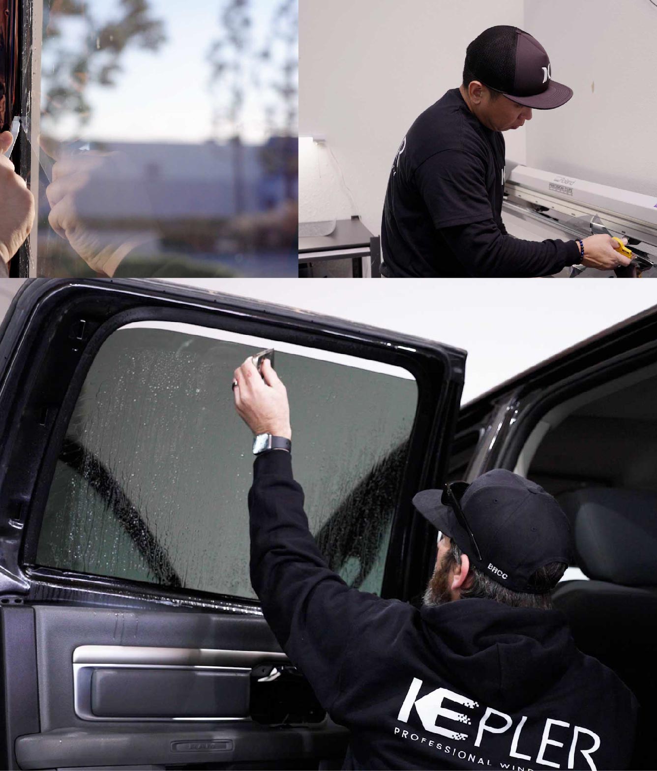 Kepler Window Tinting Specialists at Work in Oswego, New York