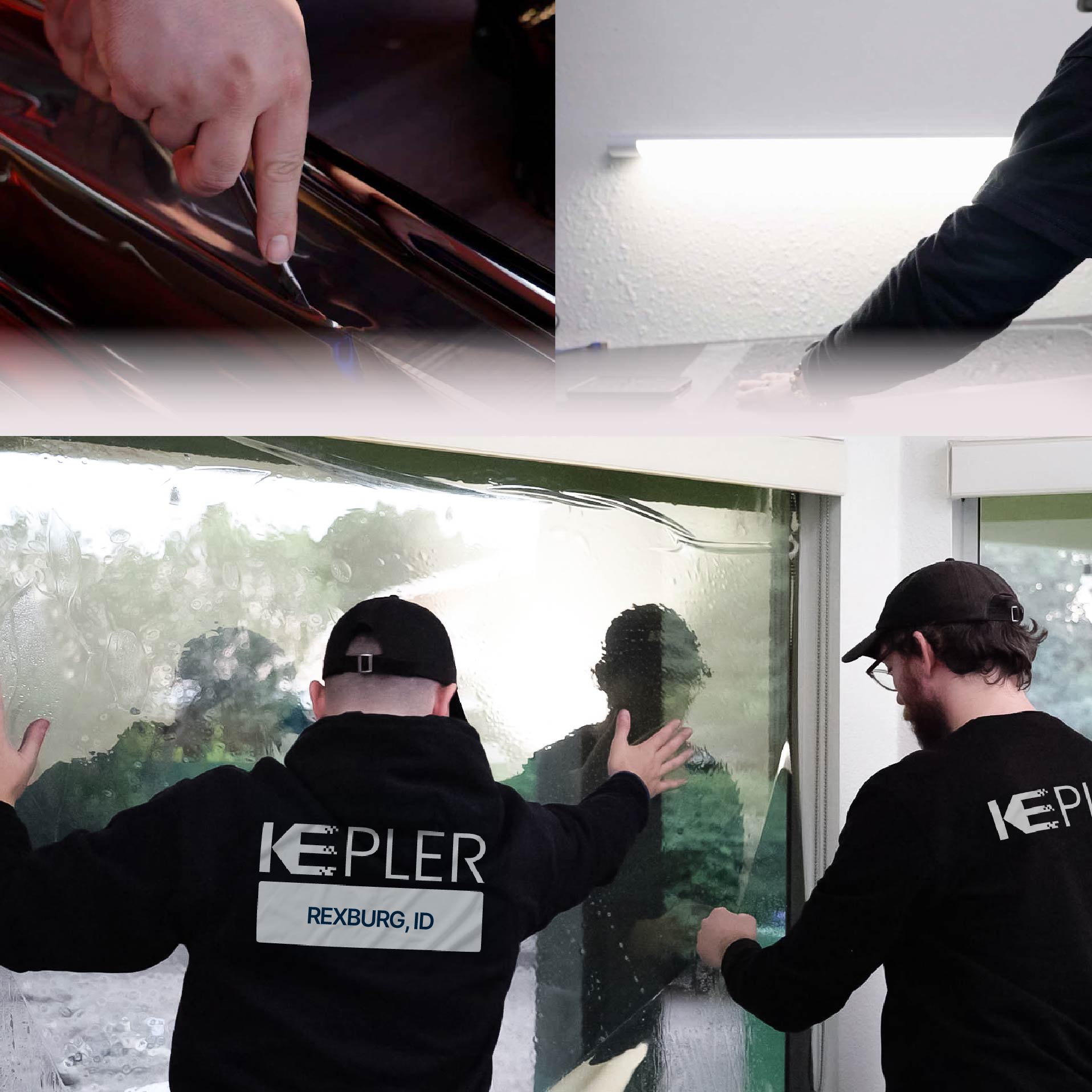 Kepler Specialist Performing Commercial Window Tinting in Rexburg Rexburg