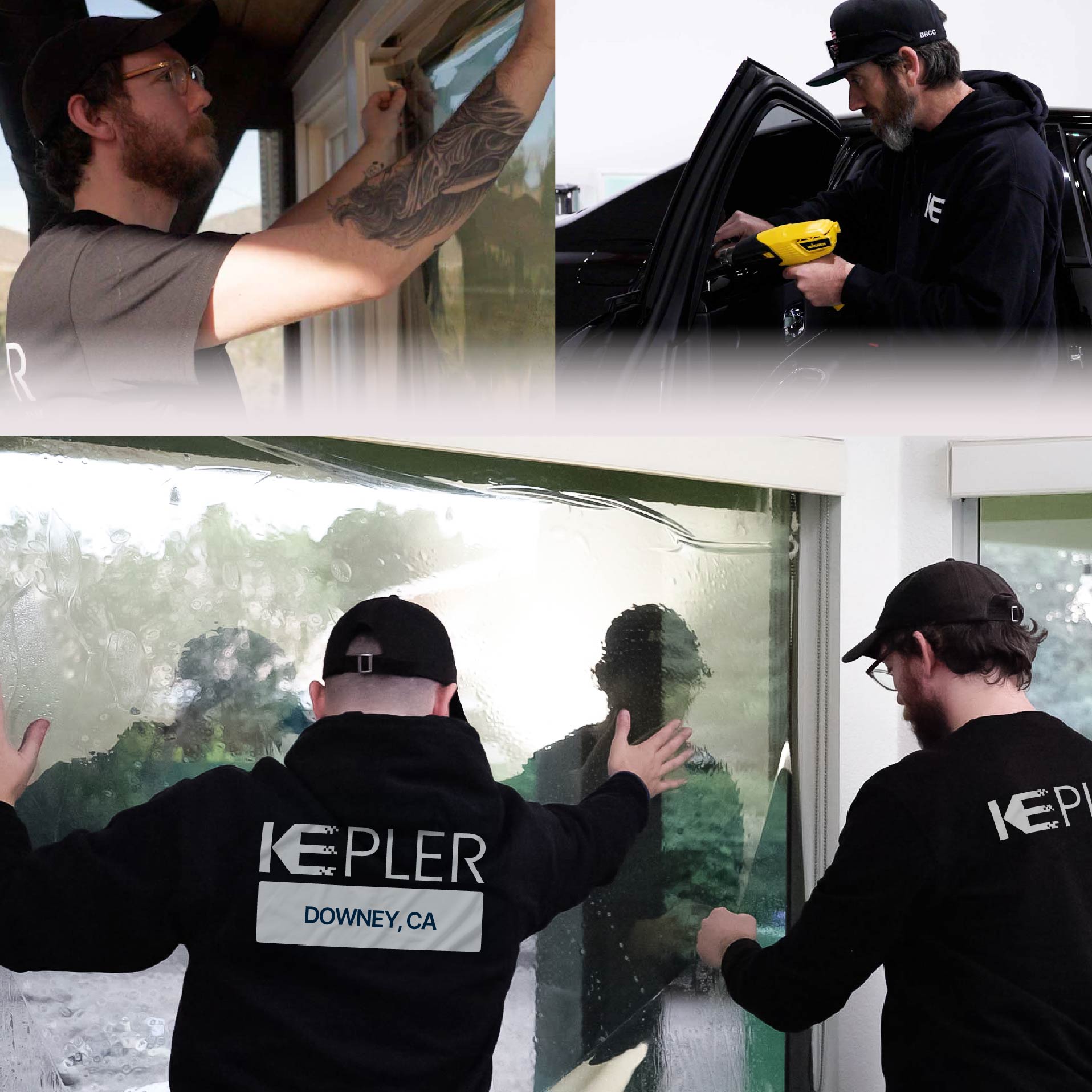 Kepler Specialist Performing Commercial Window Tinting in Downey Downey