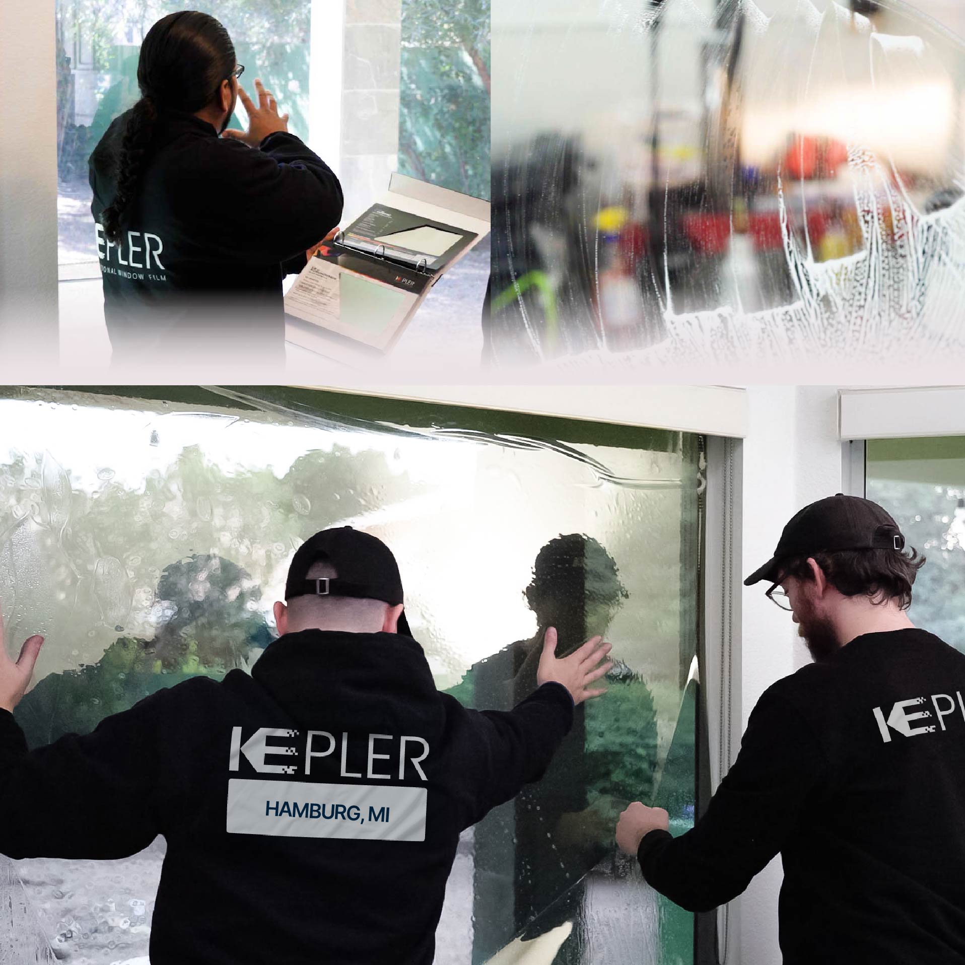 Kepler Specialist Performing Commercial Window Tinting in Hamburg Hamburg