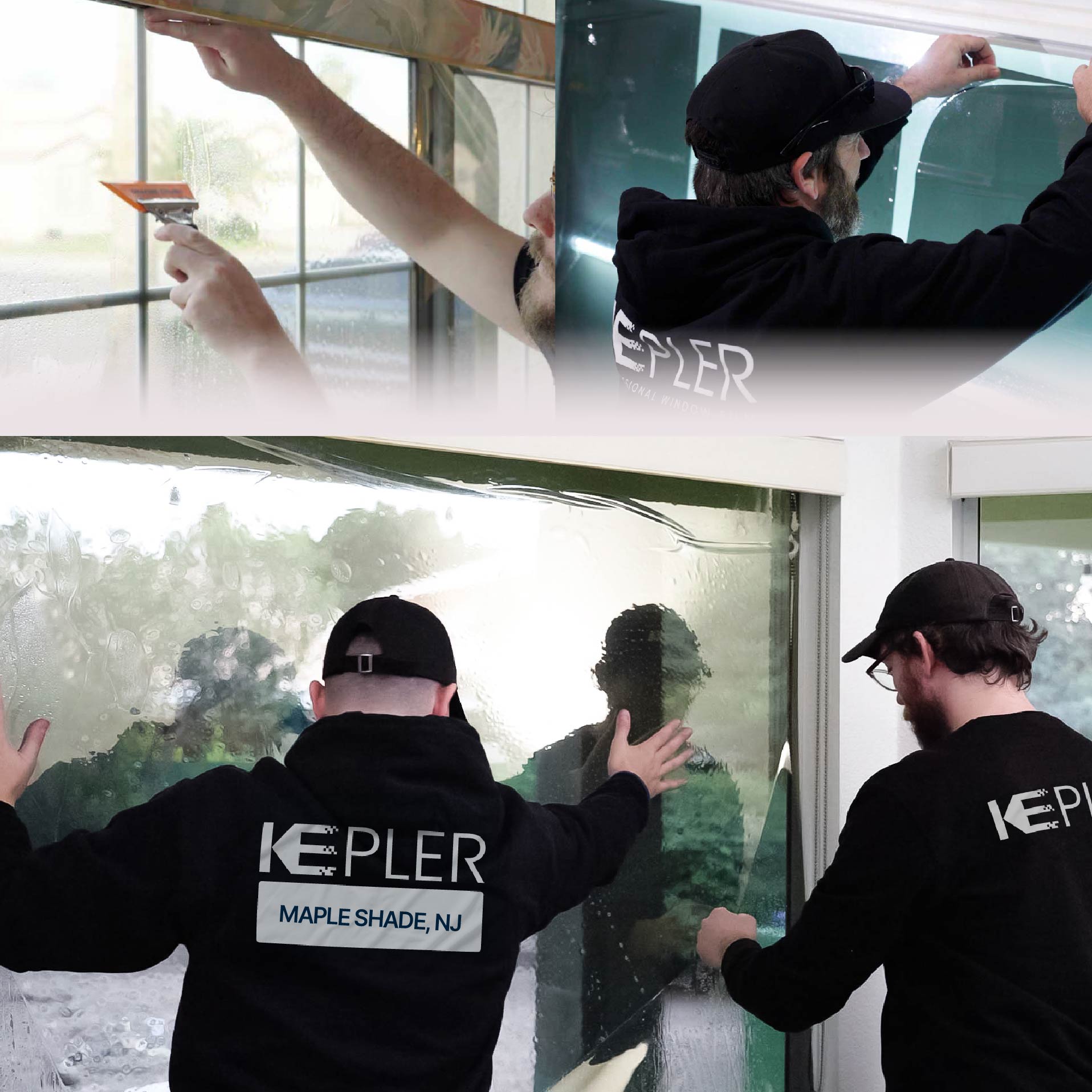 Kepler Specialist Performing Commercial Window Tinting in Maple Shade Maple Shade