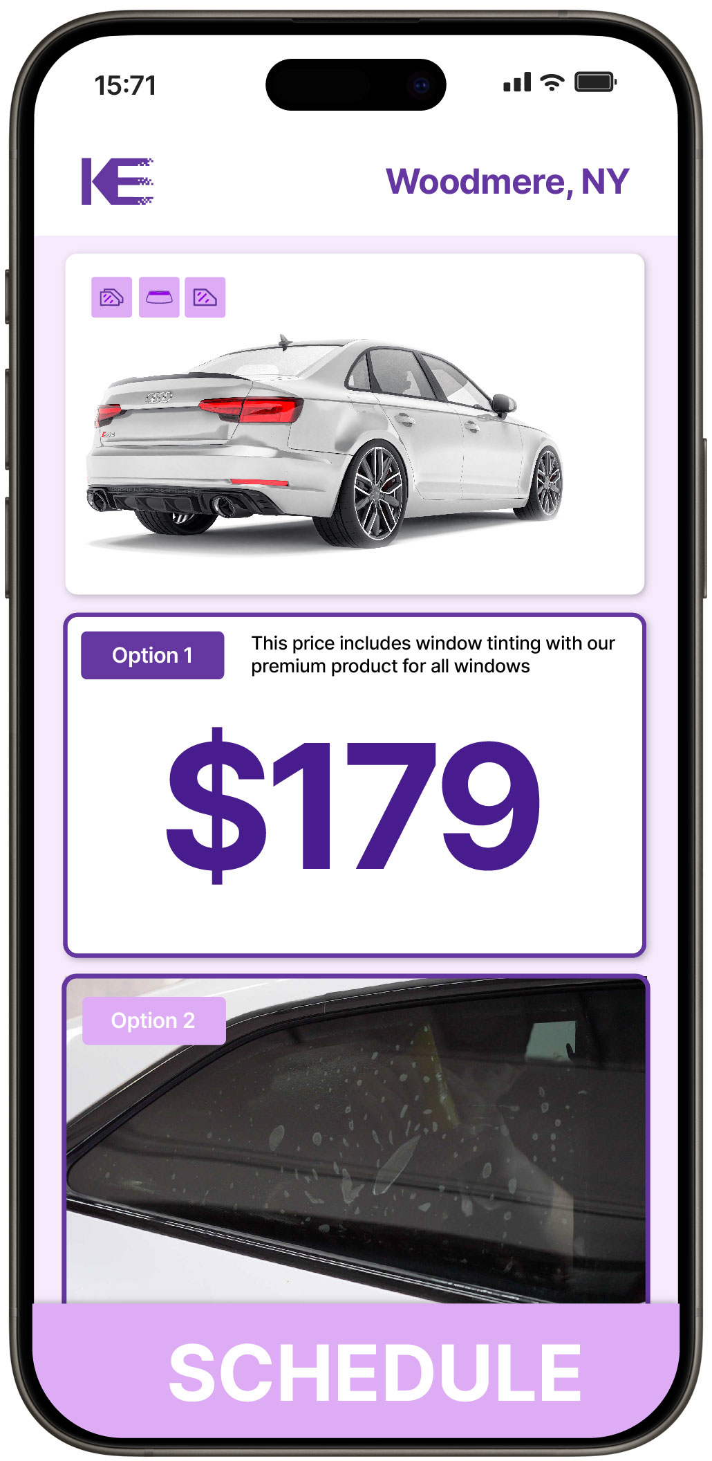 View Affordable Car Window Tinting Rates in Woodmere, New York