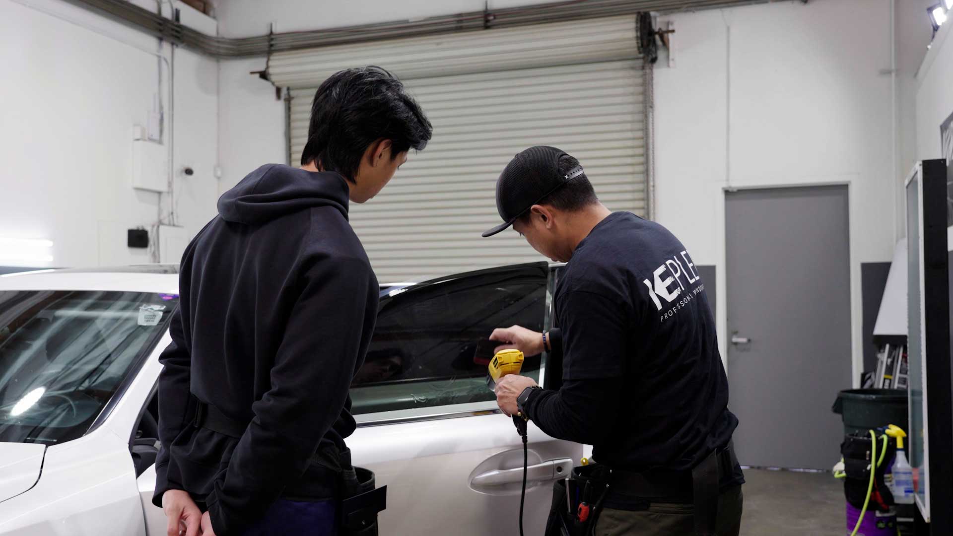 Expert TESLA Window Tinting in Midland