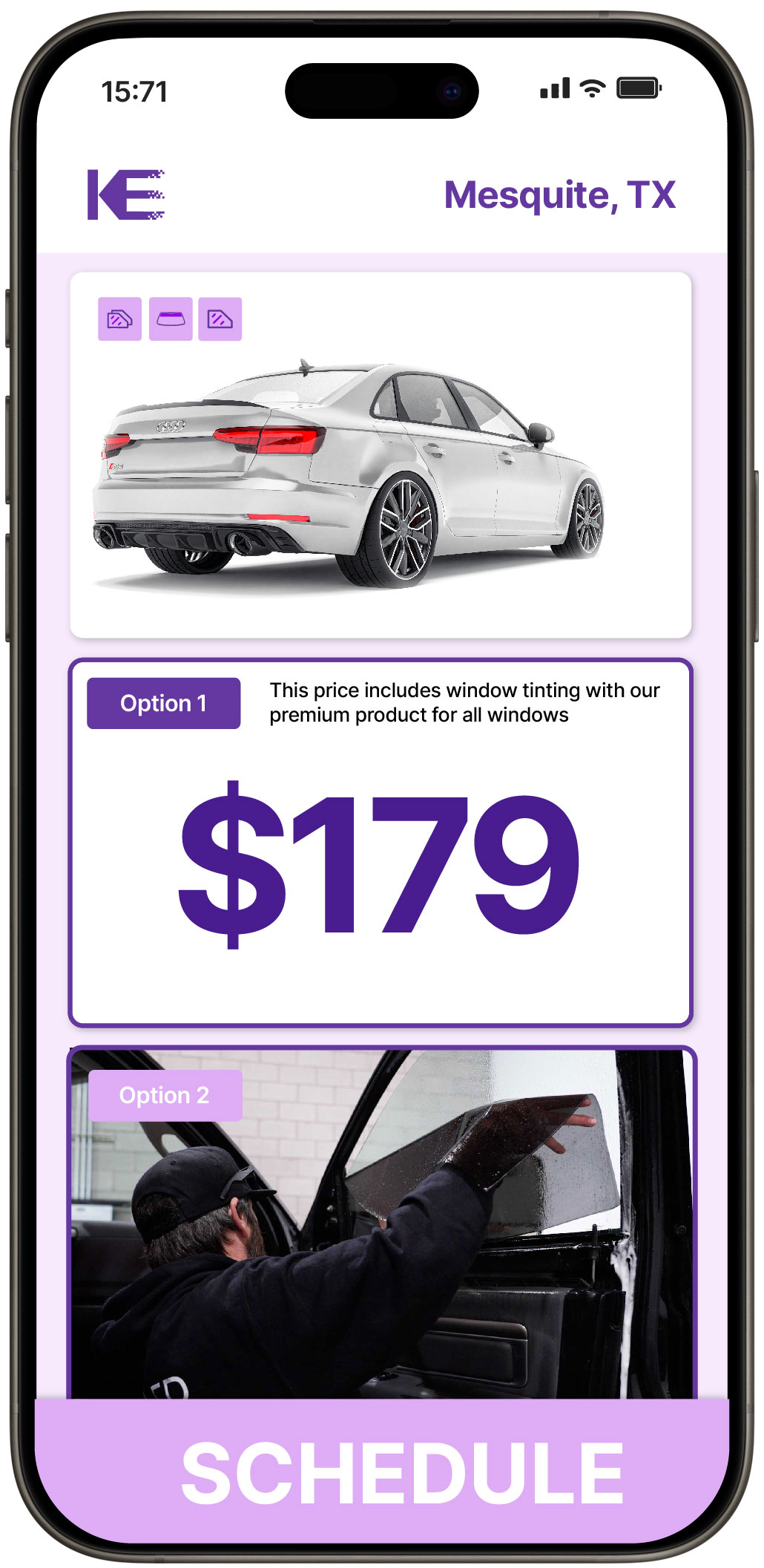 View Reasonable Car Window Tinting Rates in Mesquite, Texas