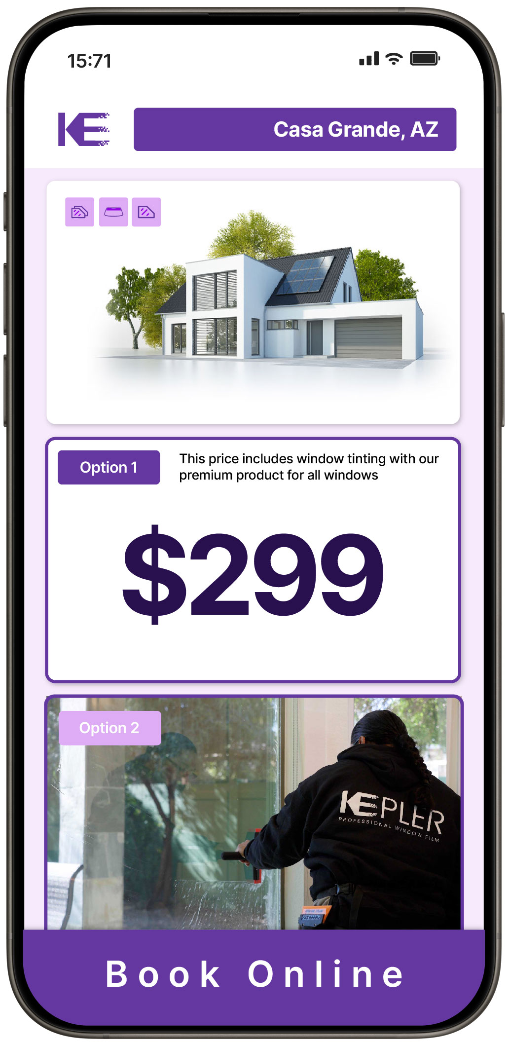 View Competitive Home Window Tinting Prices in Casa Grande, Arizona