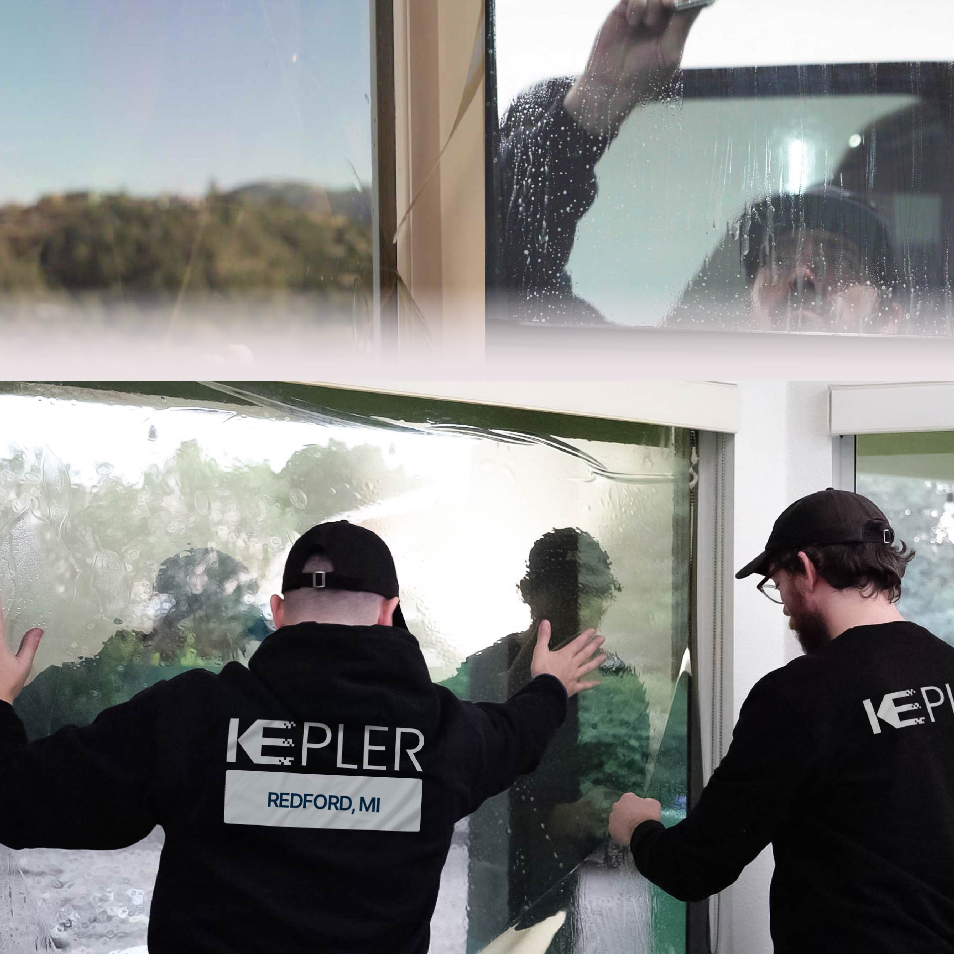 Kepler Specialist Performing Commercial Window Tinting in Redford Redford