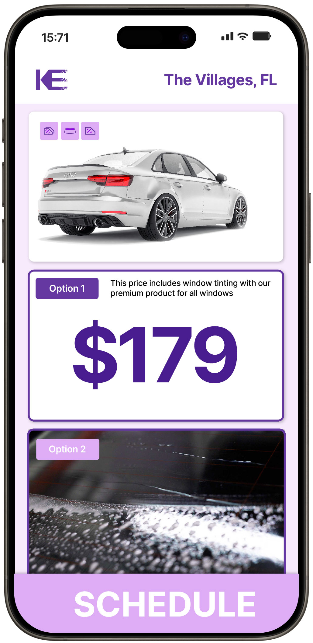 View Competitive Car Window Tinting Rates in The Villages, Florida