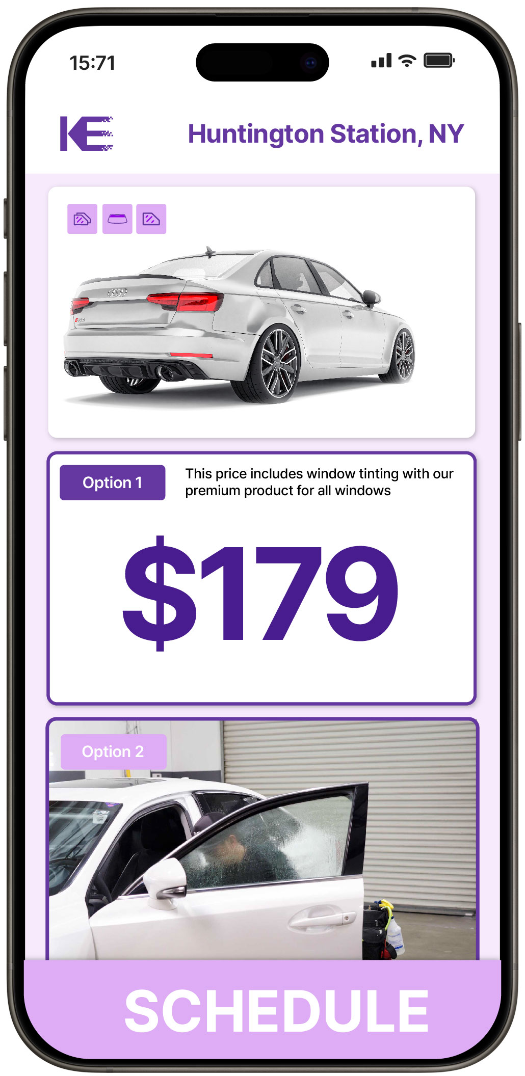 View Reasonable Car Window Tinting Rates in Huntington Station, New York