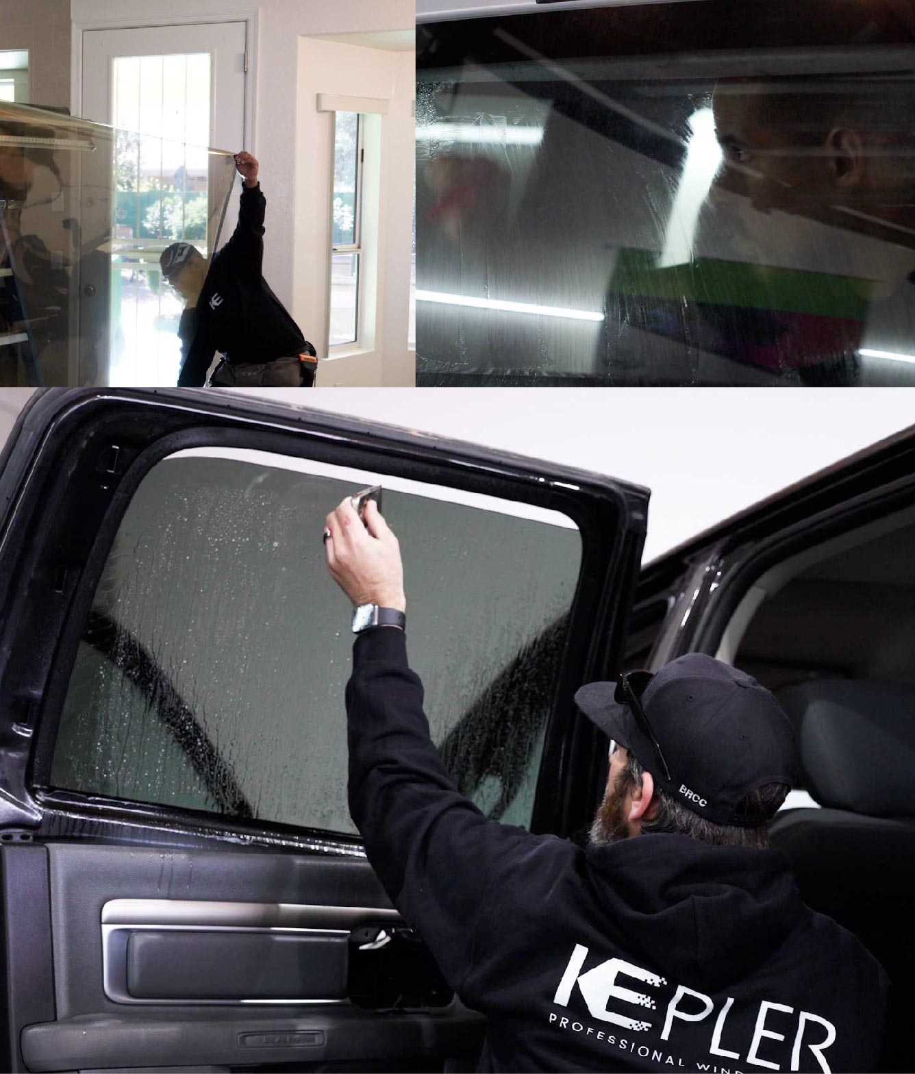Kepler Window Tinting Specialists at Work in Kokomo, Indiana