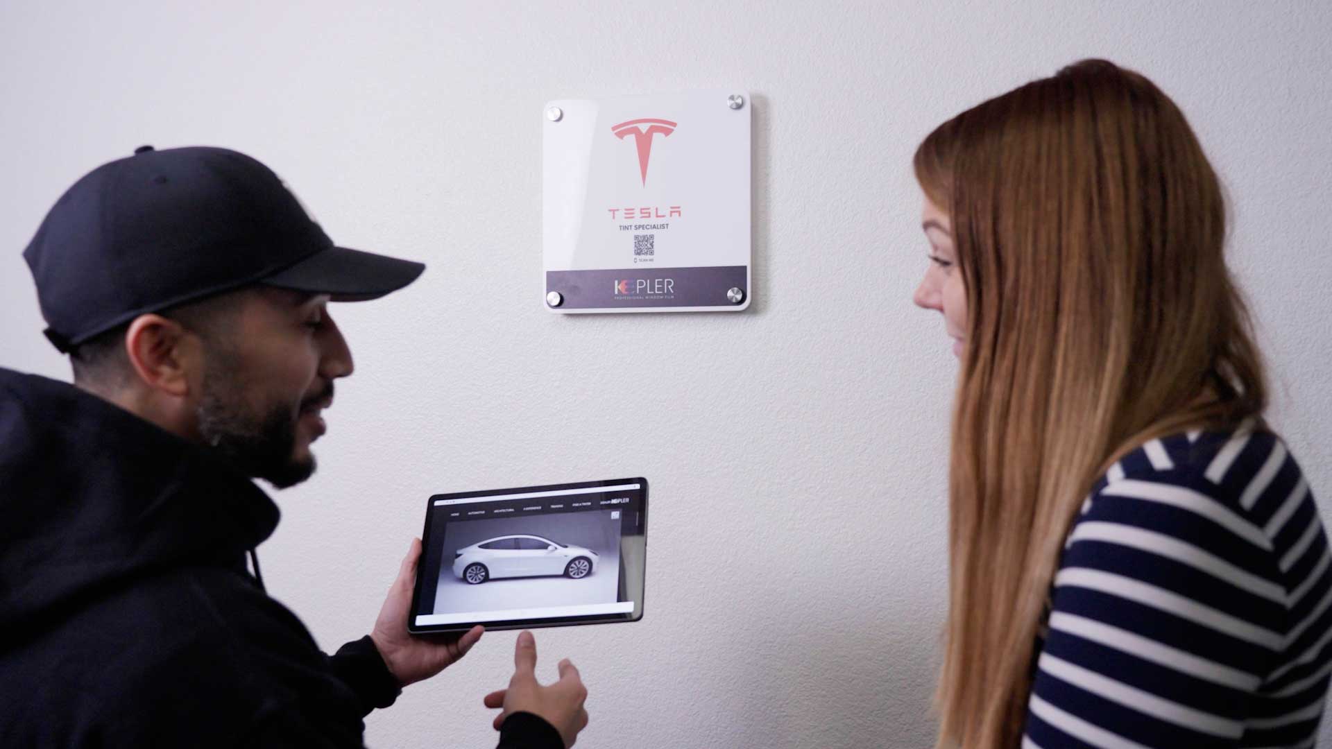 Professional TESLA Window Tinting Consultation in Calexico