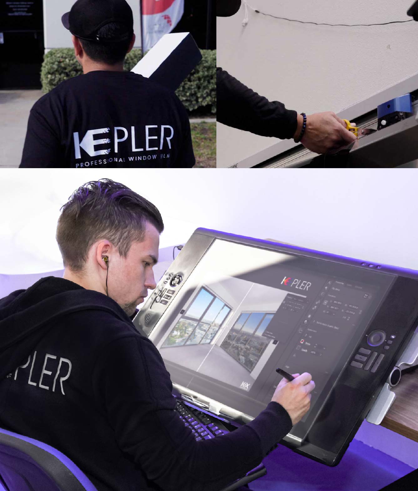 Kepler Specialist Performing Commercial Window Tinting in Camden Camden