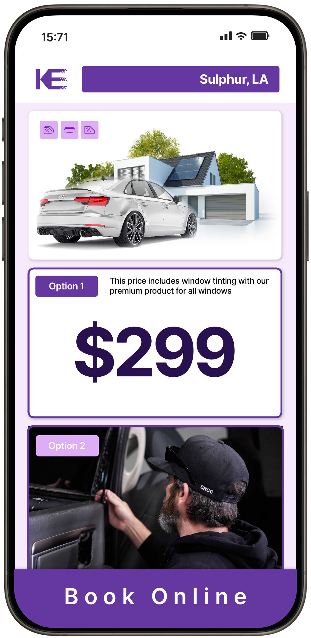 View Competitive Window Tinting Prices in Sulphur, Louisiana