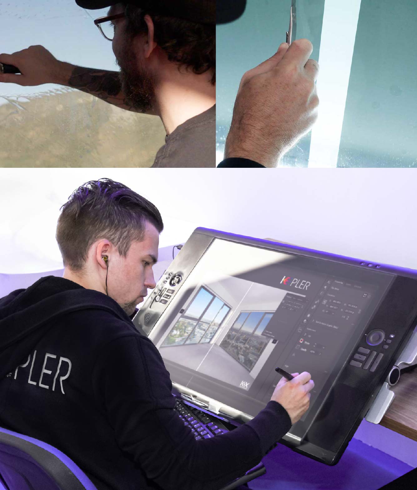 Kepler Specialist Performing Commercial Window Tinting in Belton Belton