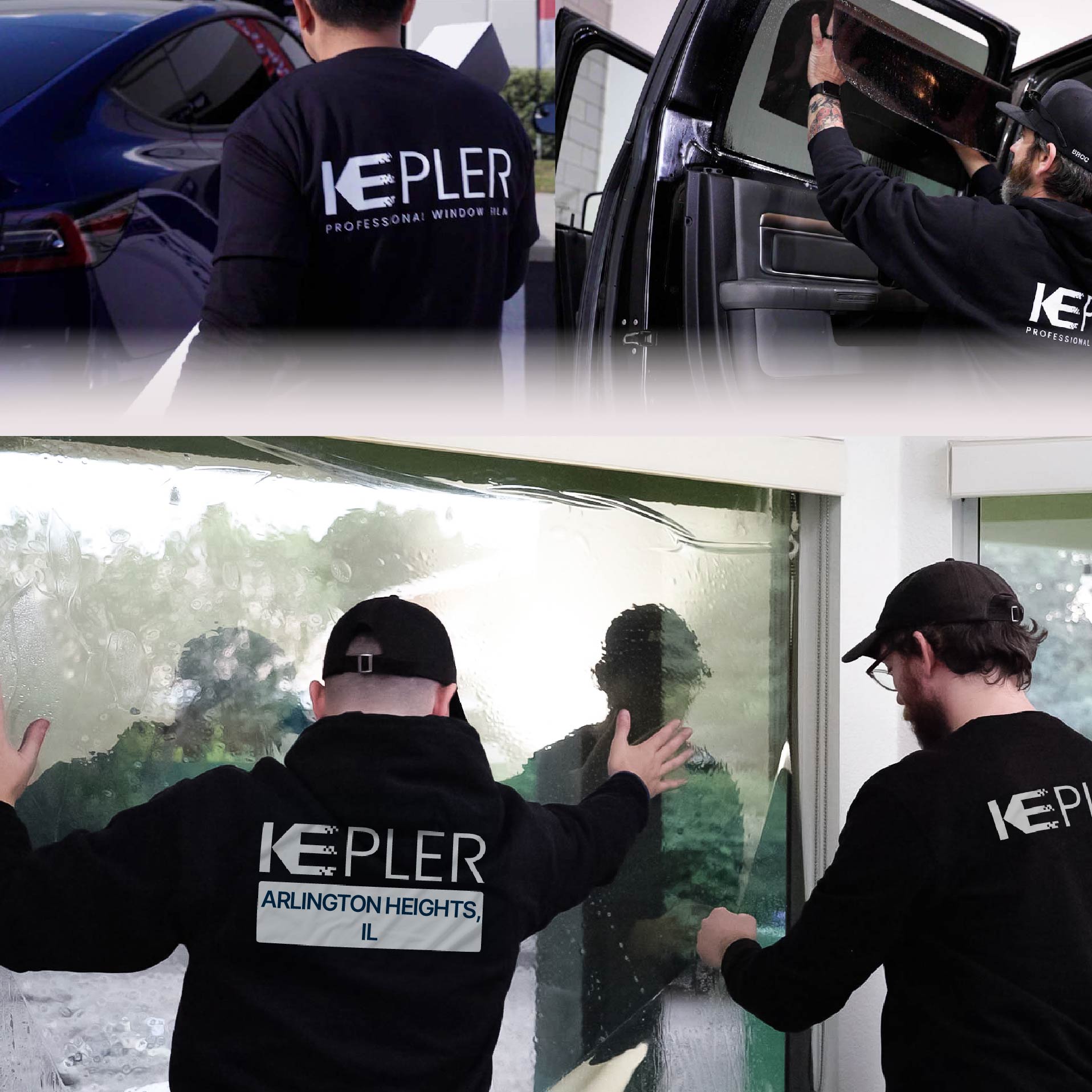 Kepler Specialist Performing Commercial Window Tinting in Arlington Heights Arlington Heights