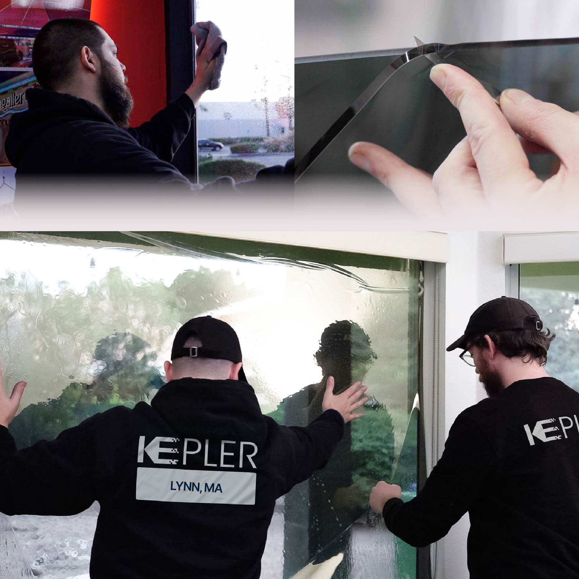 Kepler Specialist Performing Commercial Window Tinting in Lynn Lynn