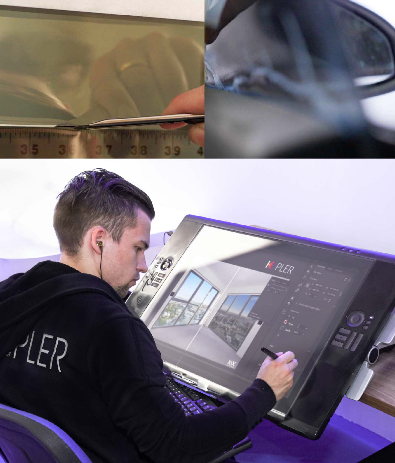 Kepler Specialist Performing Commercial Window Tinting in Redondo Beach Redondo Beach