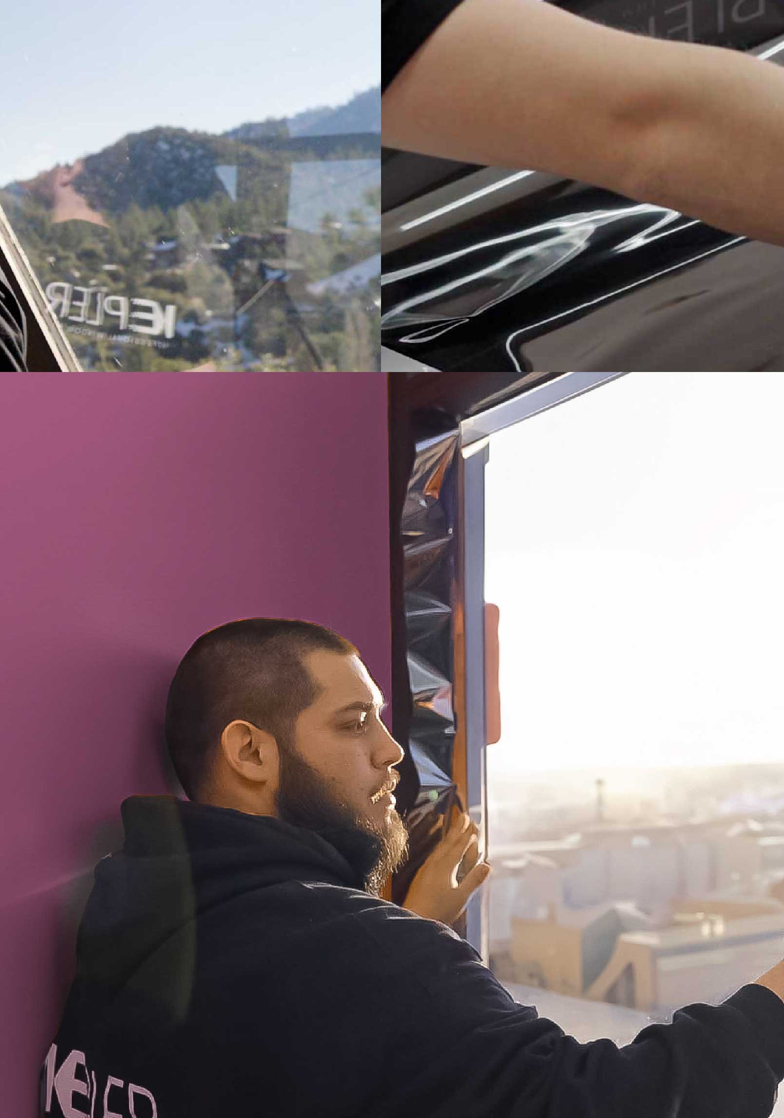 Kepler Specialist Installing Security Window Film in Porterville California