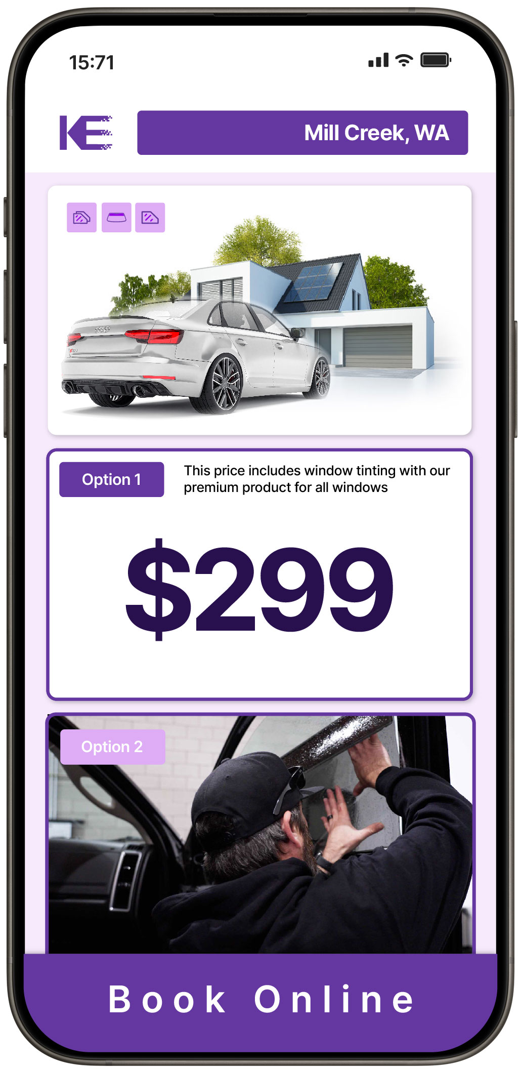 View Reasonable Tesla Window Tinting Rates in Silverdale, Washington