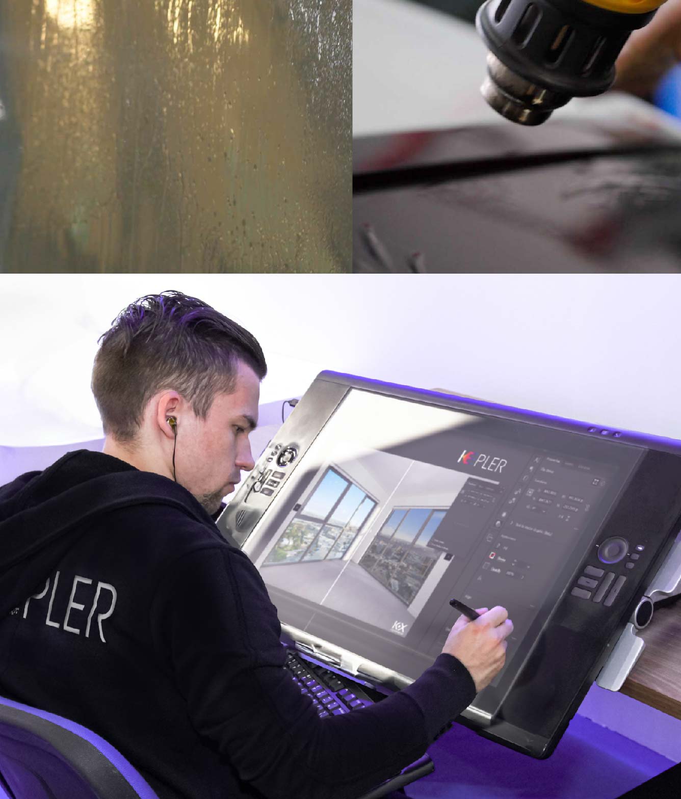 Kepler Specialist Performing Commercial Window Tinting in Franklin Franklin