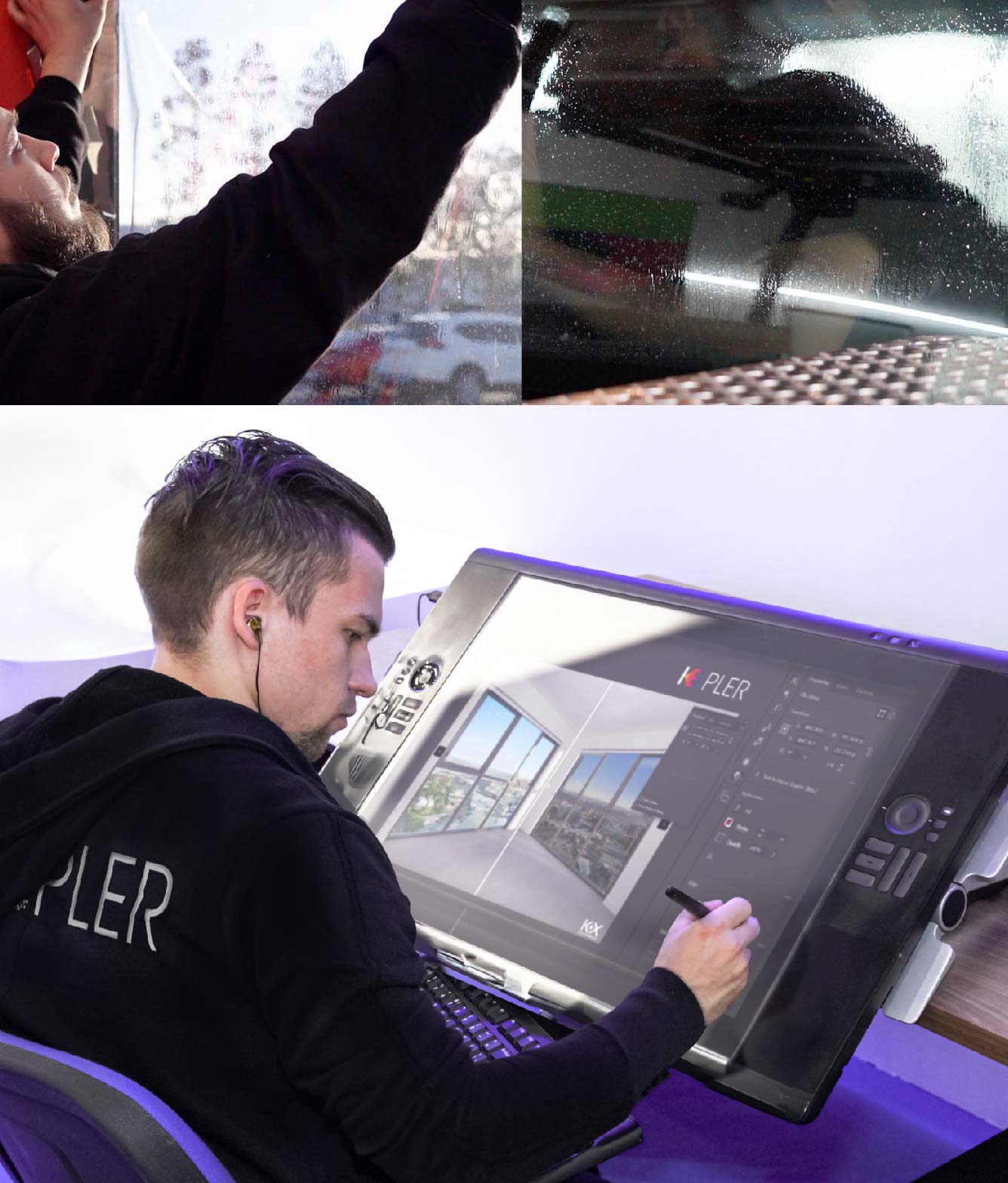 Kepler Specialist Performing Commercial Window Tinting in New London New London
