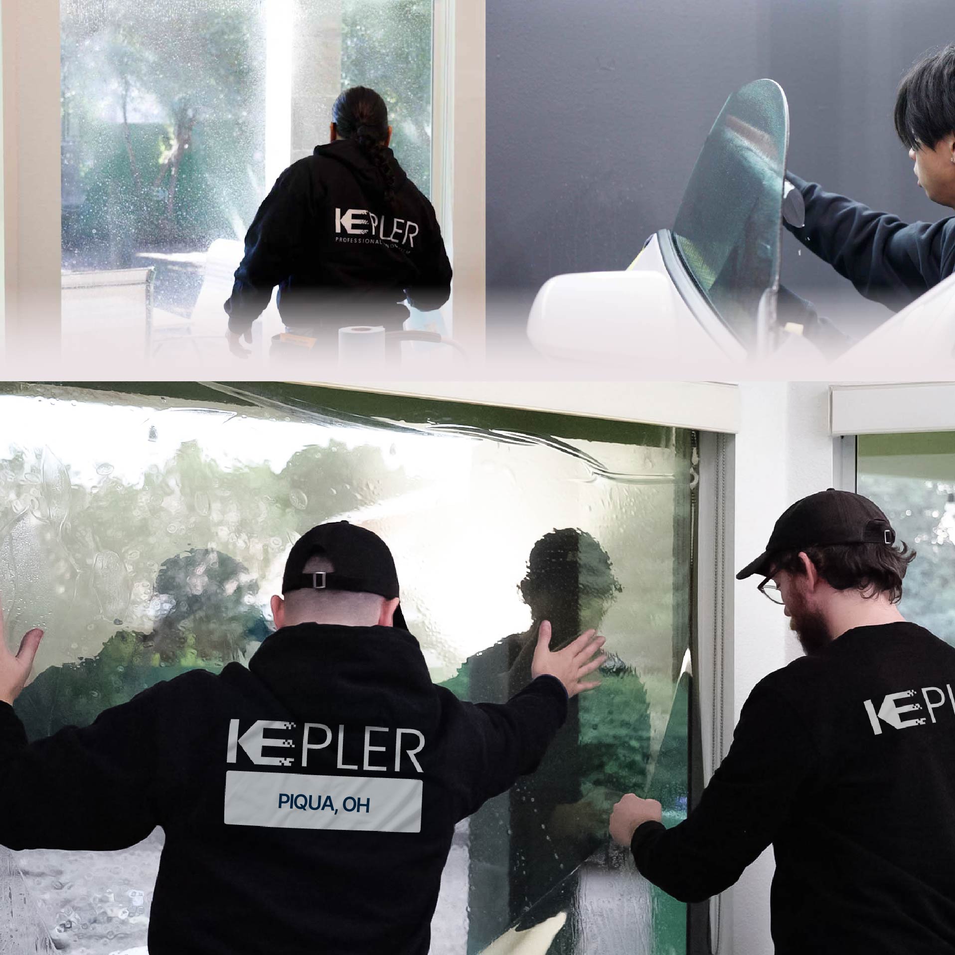 Kepler Specialist Performing Commercial Window Tinting in Piqua Piqua