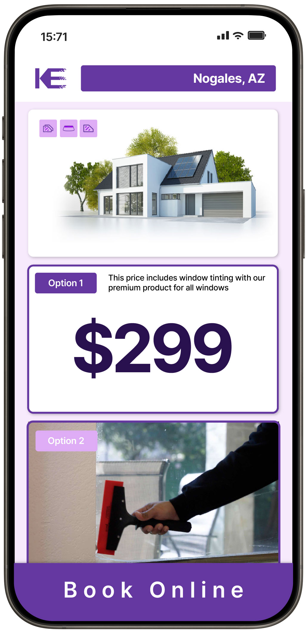 View Affordable Home Window Tinting Rates in Nogales, Arizona