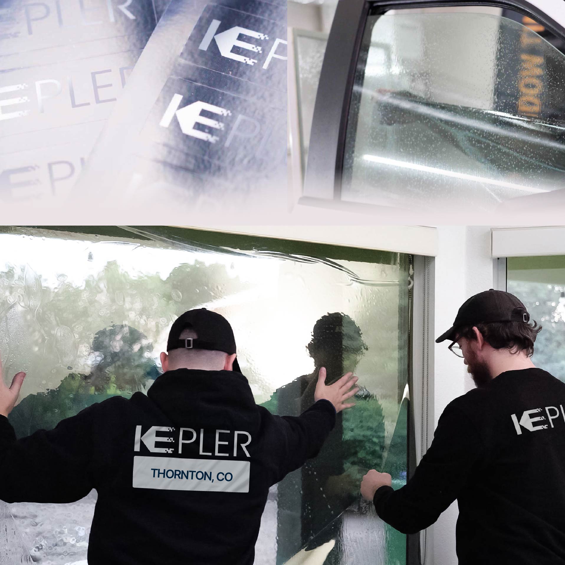 Kepler Specialist Performing Commercial Window Tinting in Thornton Thornton