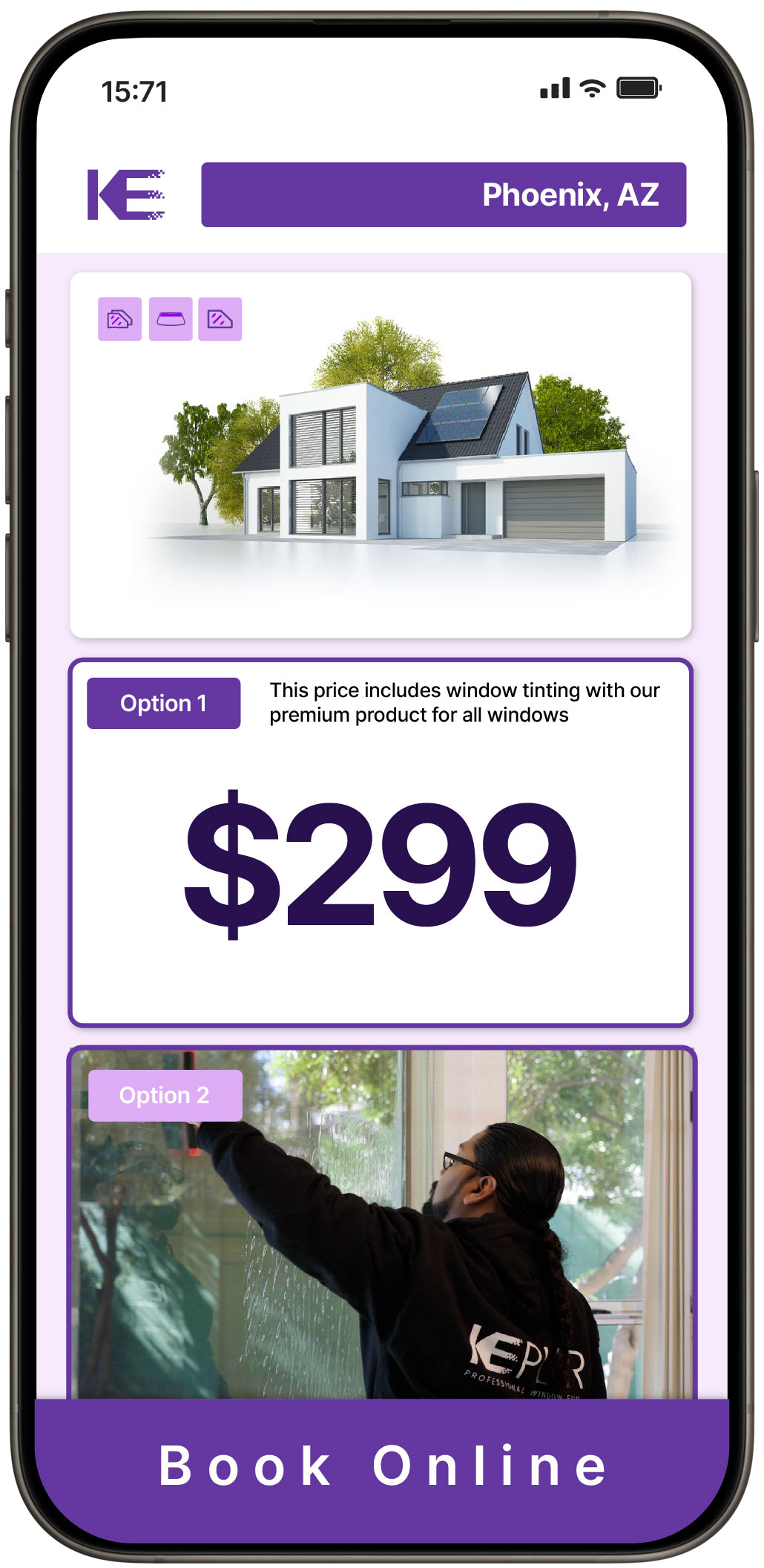 View Competitive Home Window Tinting Prices in Phoenix, Arizona