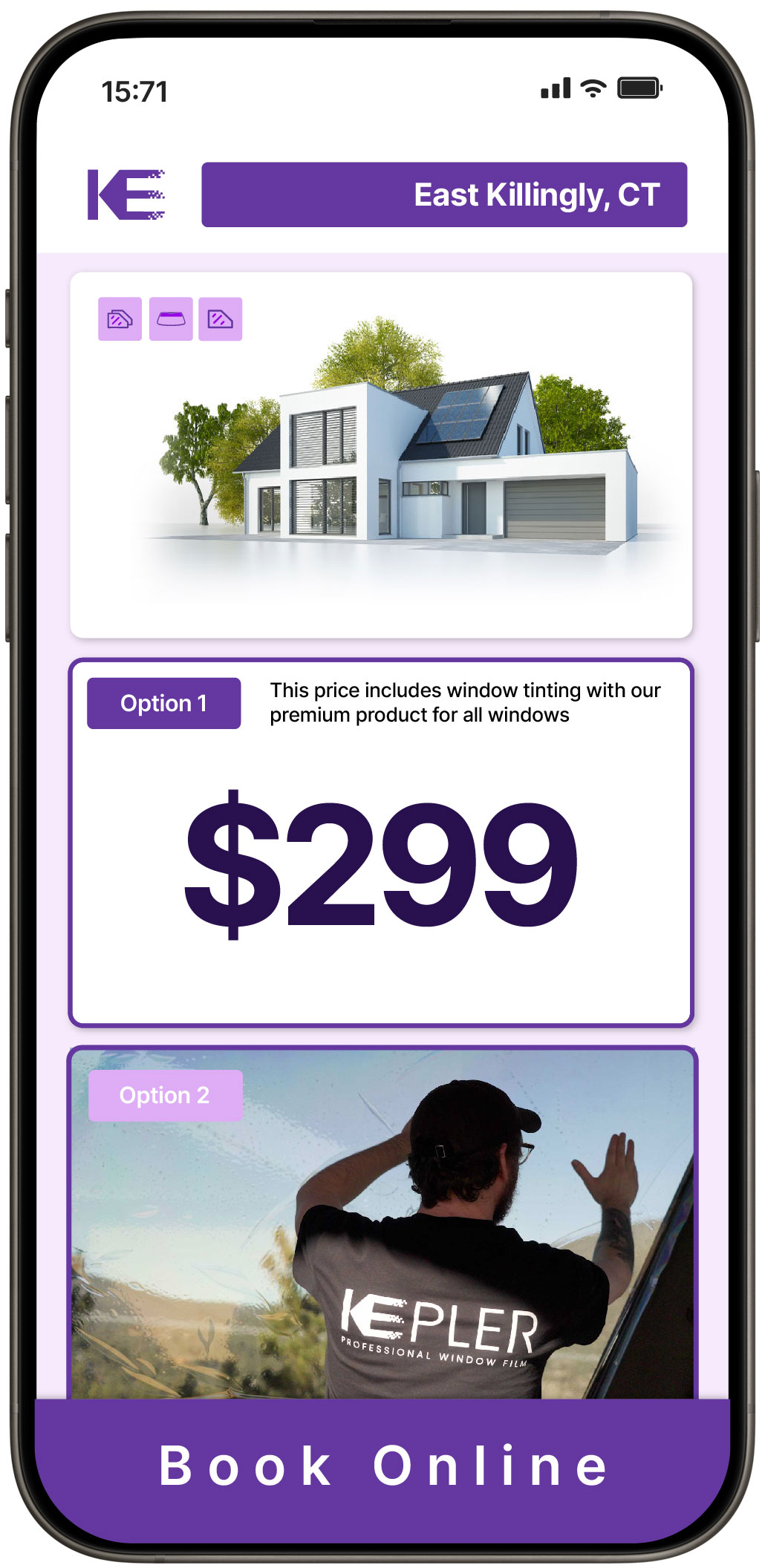 View Competitive Home Window Tinting Prices in East Killingly, Connecticut