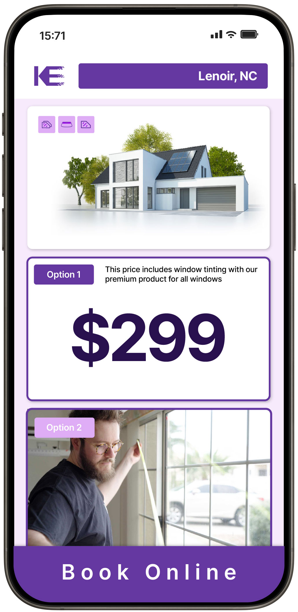 View Affordable Home Window Tinting Rates in Lenoir, North Carolina