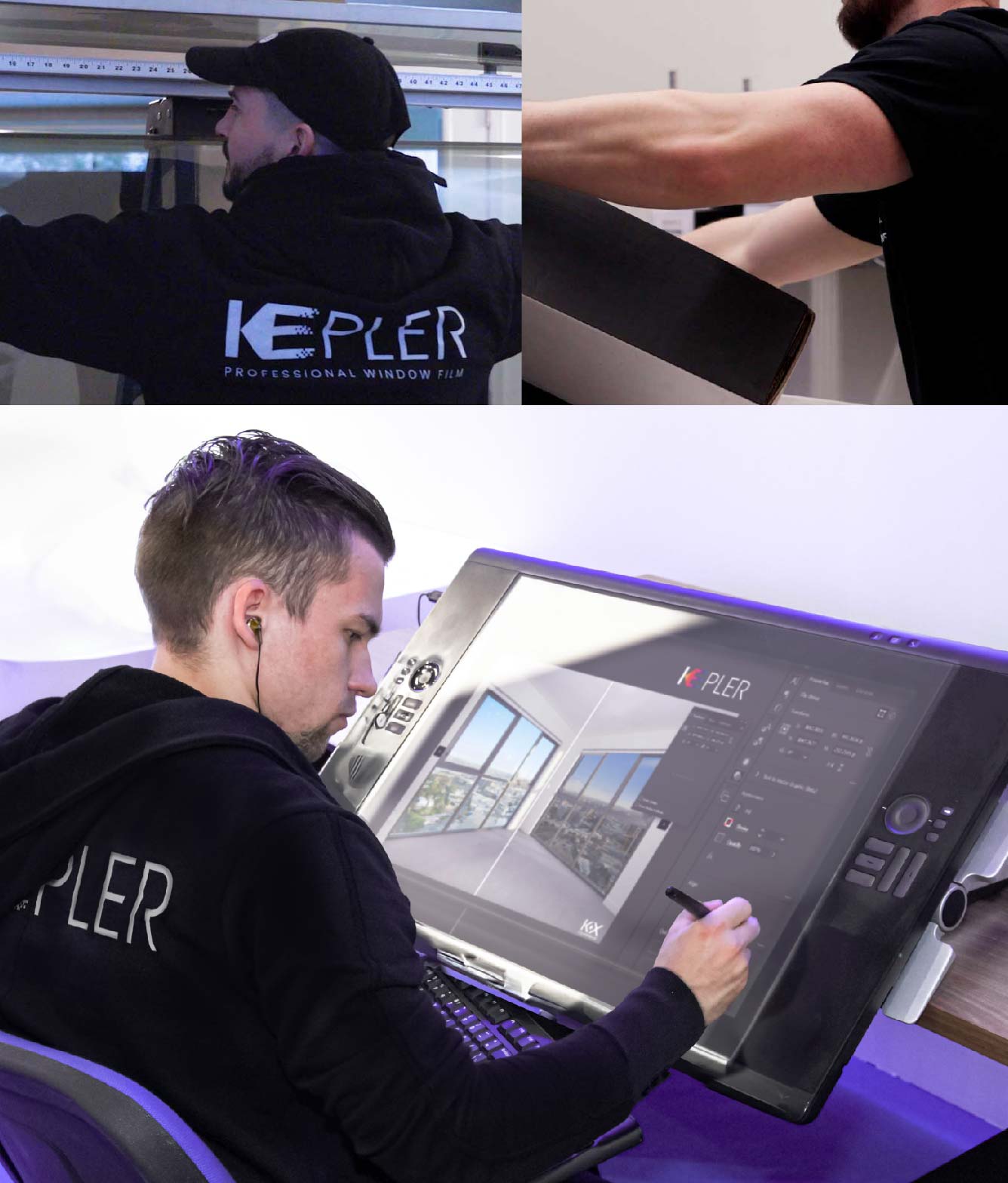 Kepler Specialist Performing Commercial Window Tinting in Salisbury Salisbury