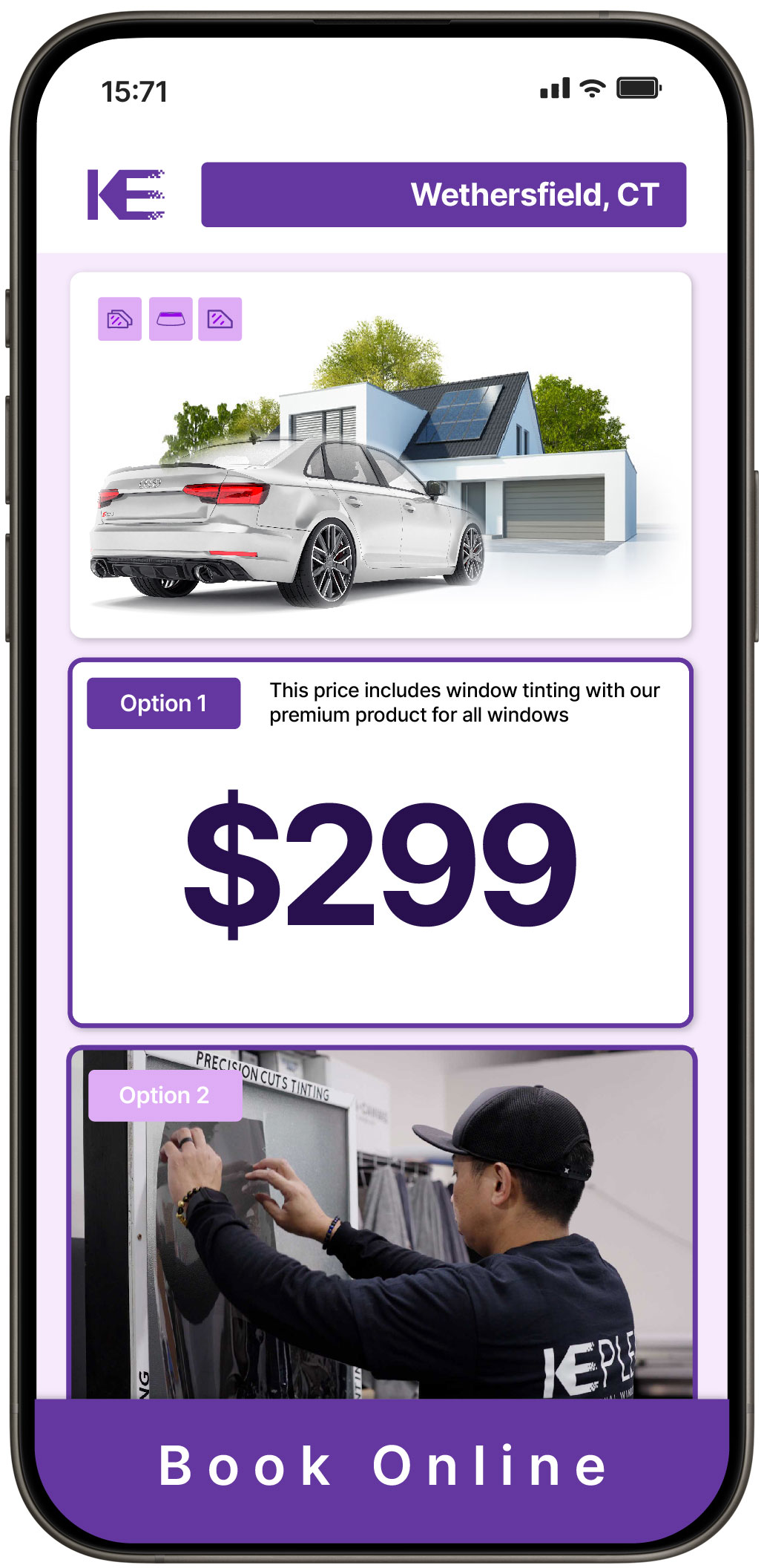 View Affordable Tesla Window Tinting Prices in Stratford, Connecticut
