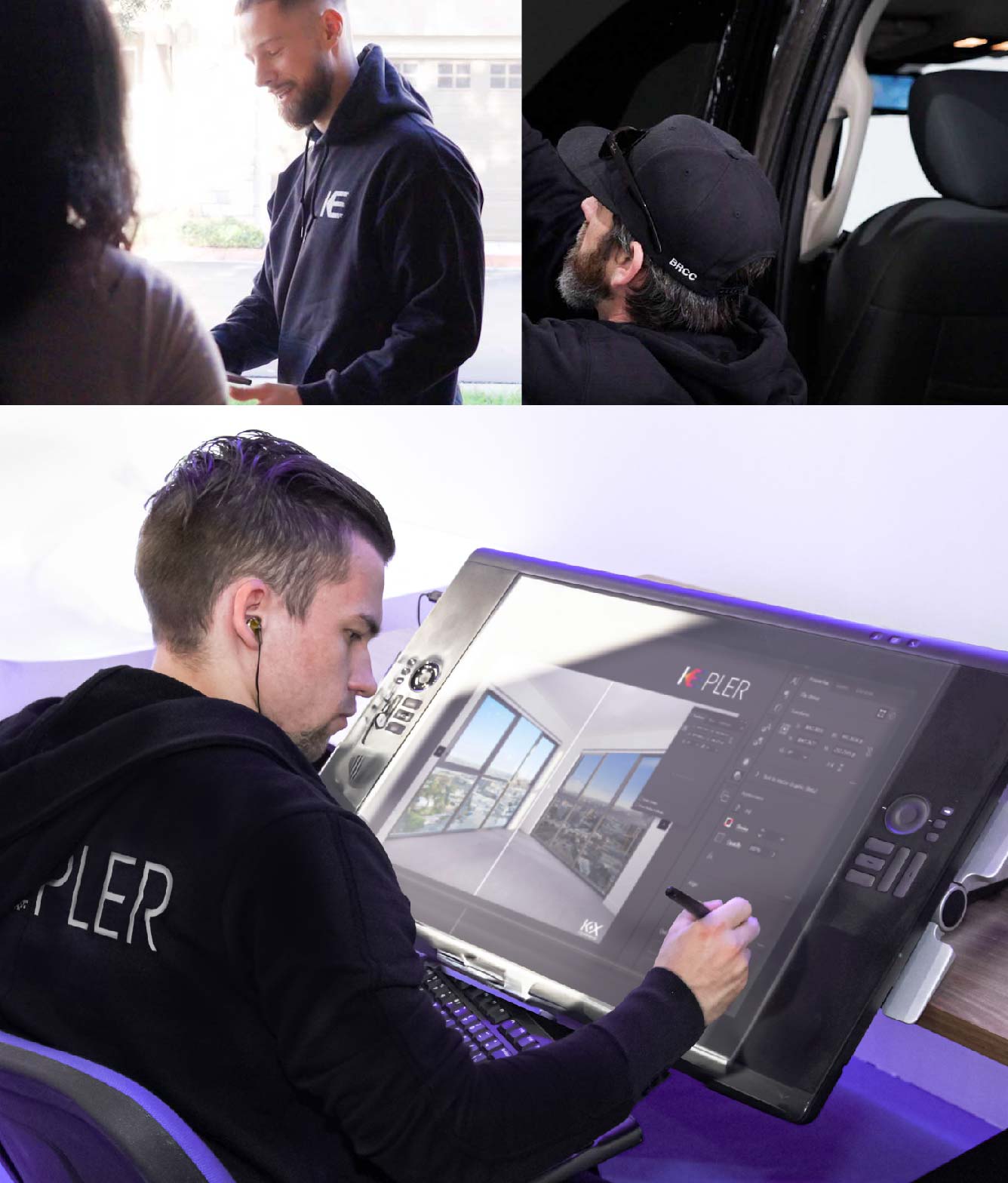 Kepler Specialist Performing Commercial Window Tinting in Seaside Seaside
