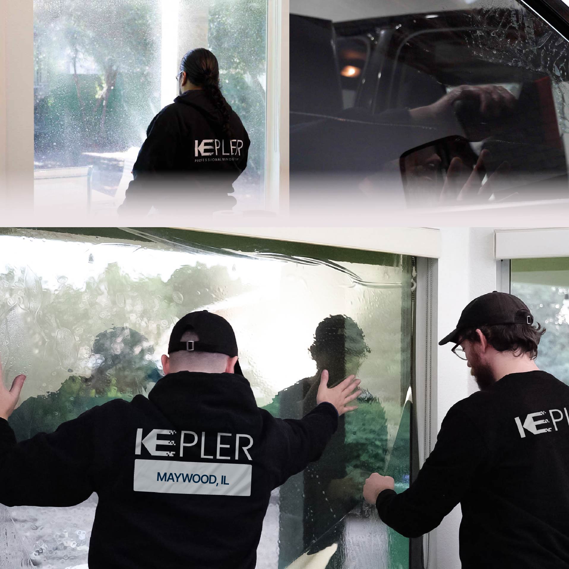 Kepler Specialist Performing Commercial Window Tinting in Maywood Maywood