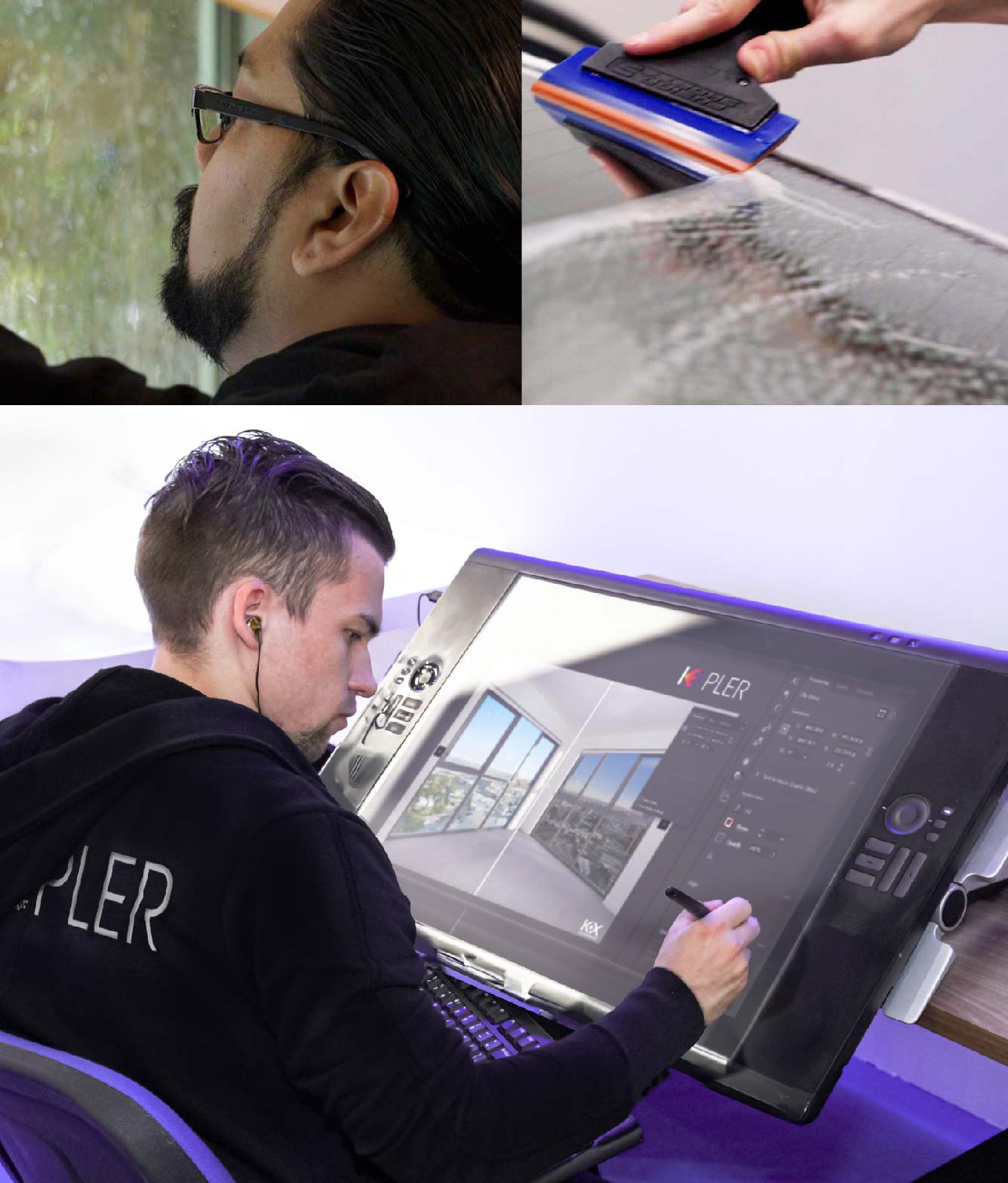 Kepler Specialist Performing Commercial Window Tinting in Stanton Stanton