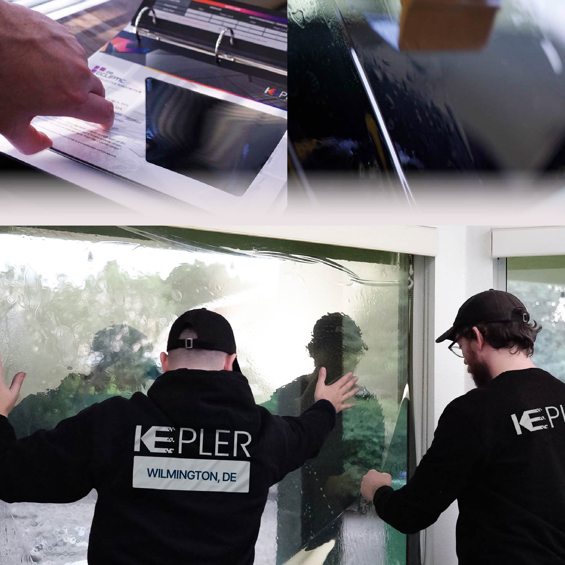 Kepler Specialist Performing Commercial Window Tinting in Wilmington Wilmington