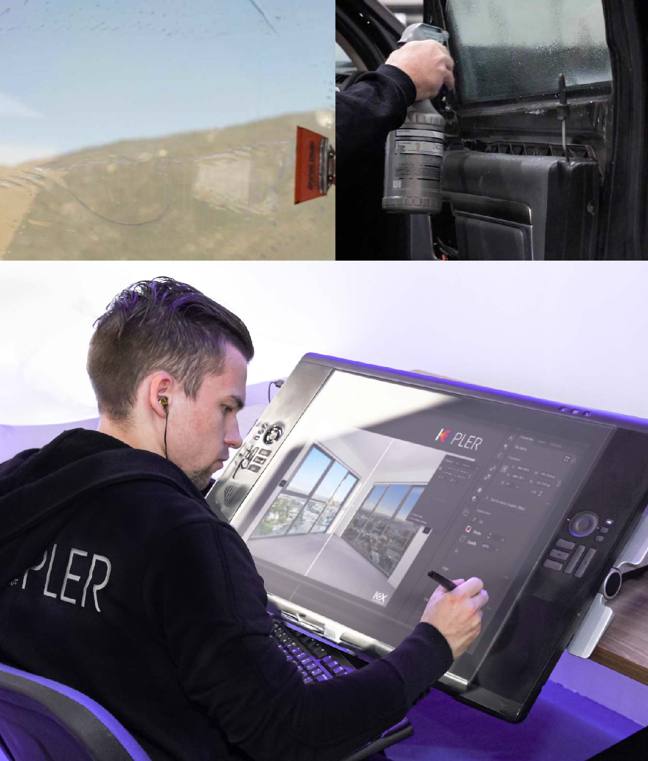 Kepler Specialist Performing Commercial Window Tinting in Valparaiso Valparaiso
