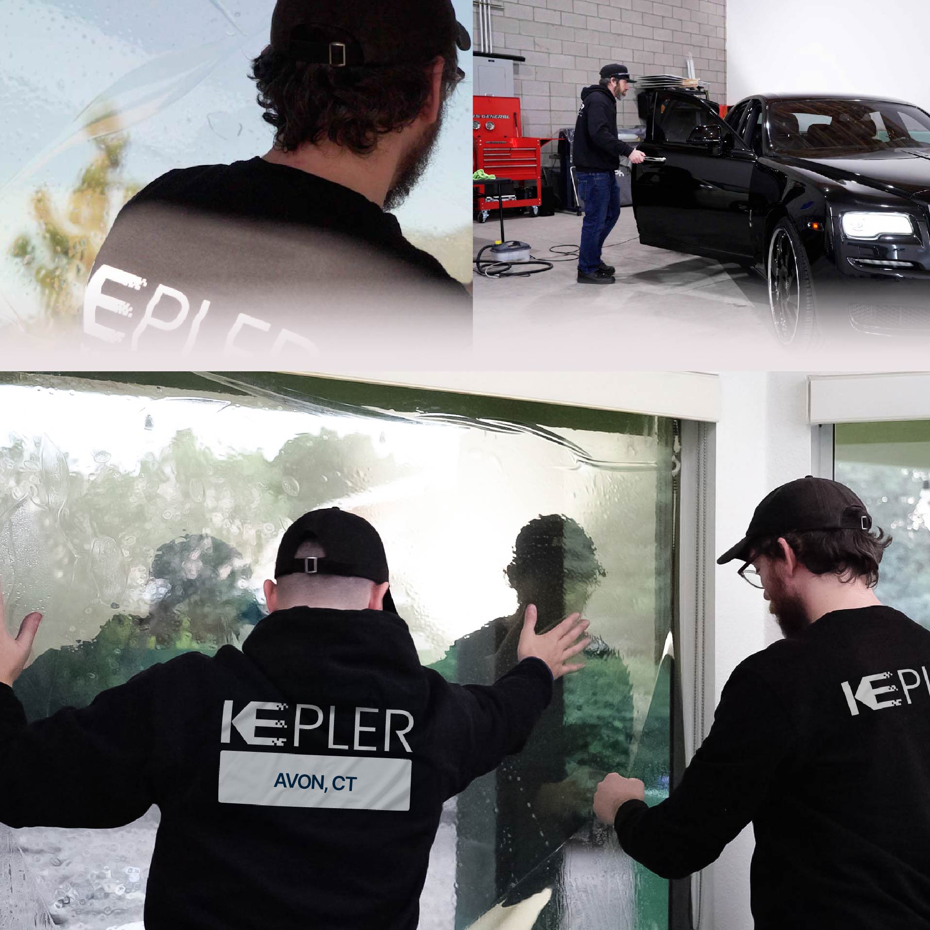 Kepler Specialist Performing Commercial Window Tinting in Avon Avon