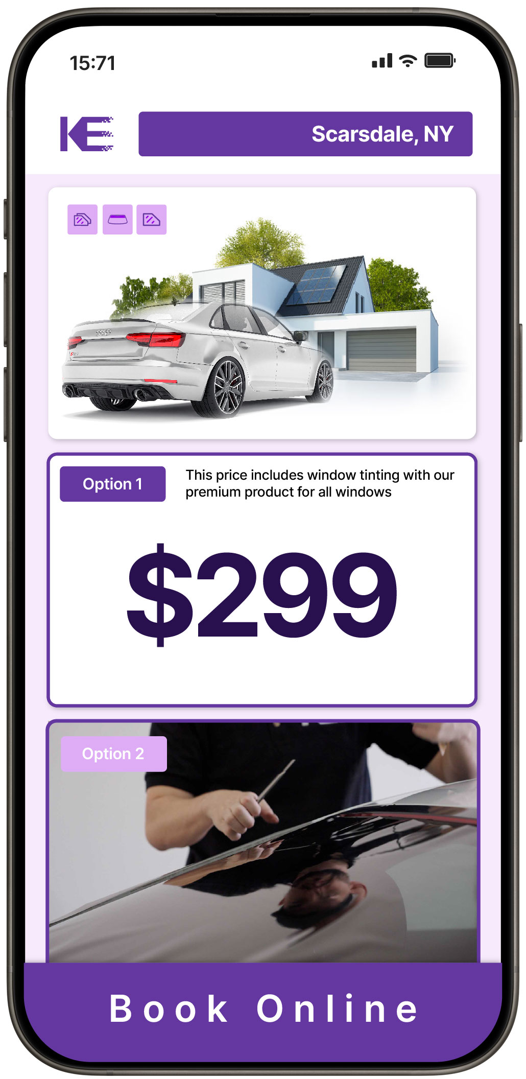 View Reasonable Tesla Window Tinting Costs in Freeport, New York