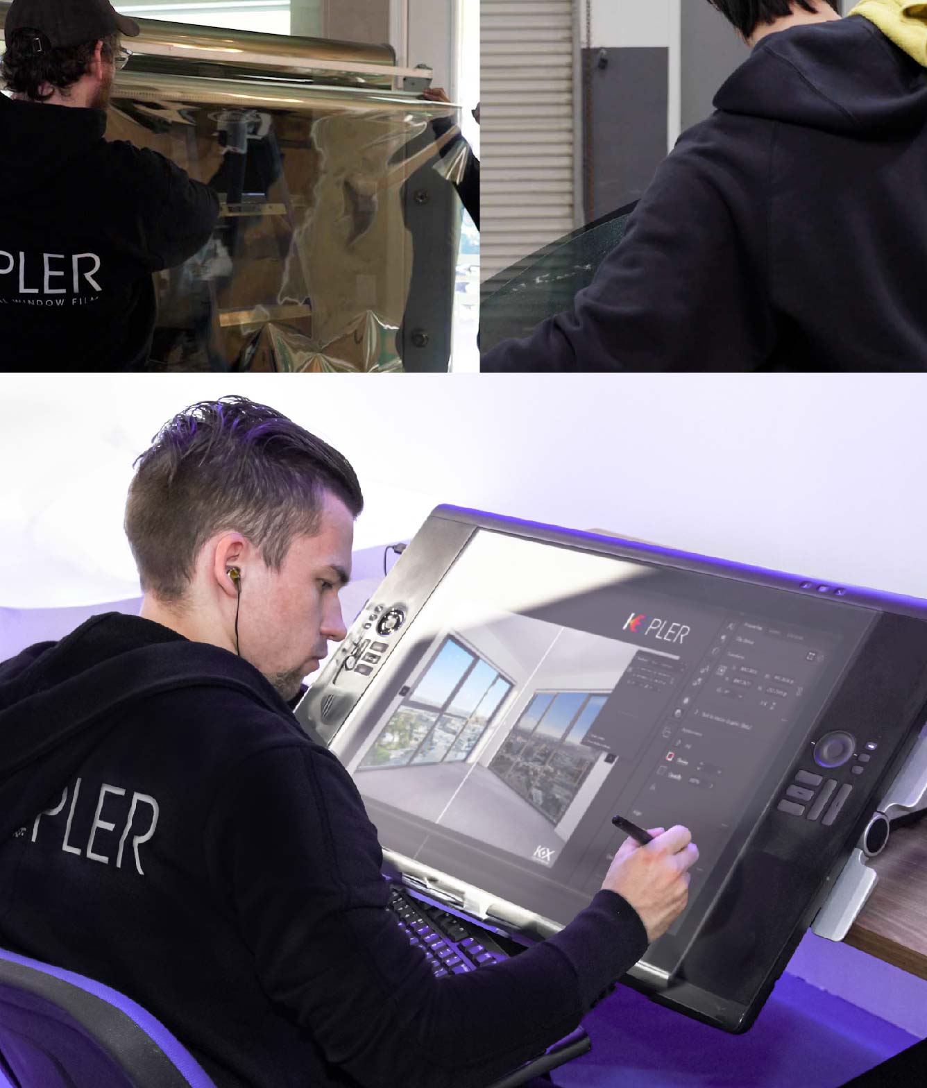 Kepler Specialist Performing Commercial Window Tinting in Fayetteville Fayetteville