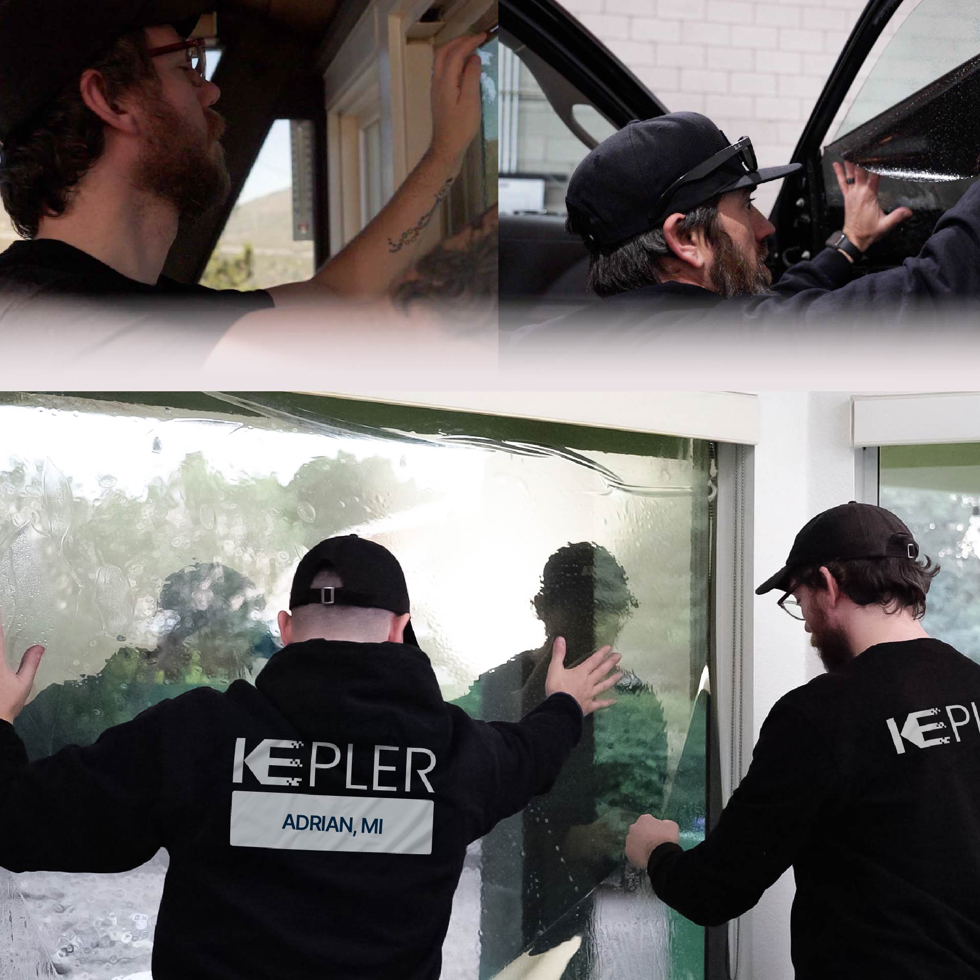 Kepler Specialist Performing Commercial Window Tinting in Adrian Adrian