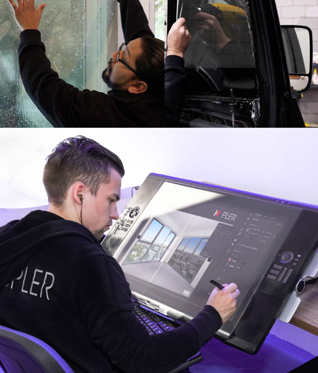Kepler Specialist Performing Commercial Window Tinting in Logansport Logansport