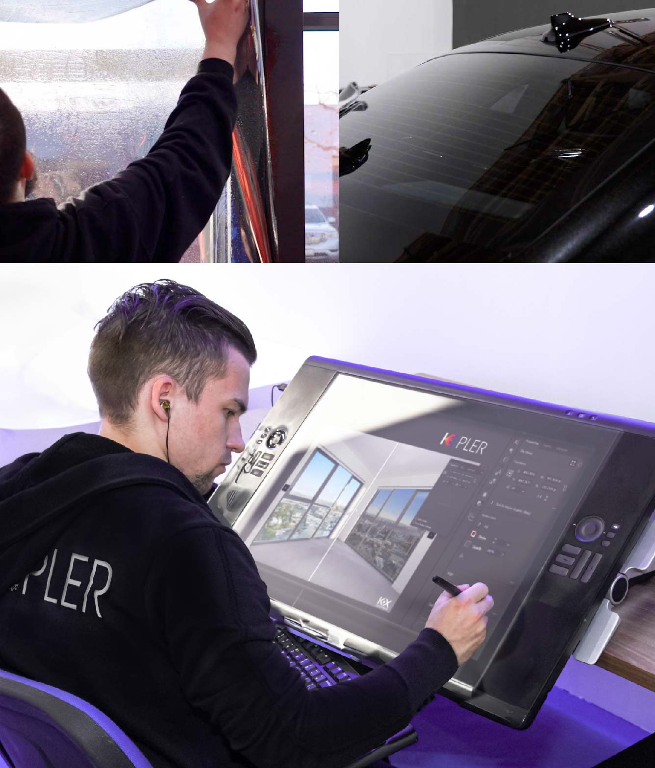 Kepler Specialist Performing Commercial Window Tinting in Belmont Belmont