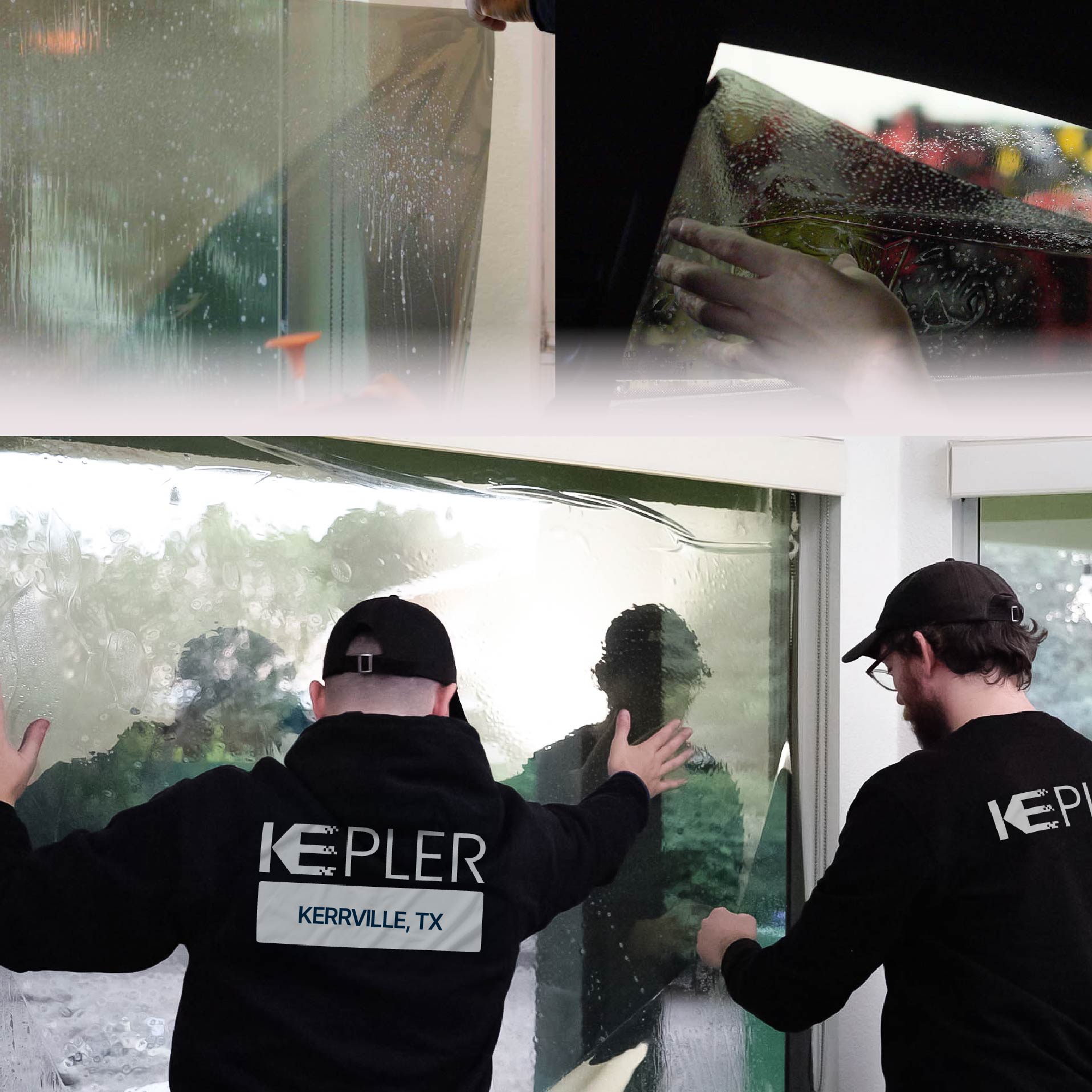 Kepler Specialist Performing Commercial Window Tinting in Kerrville Kerrville