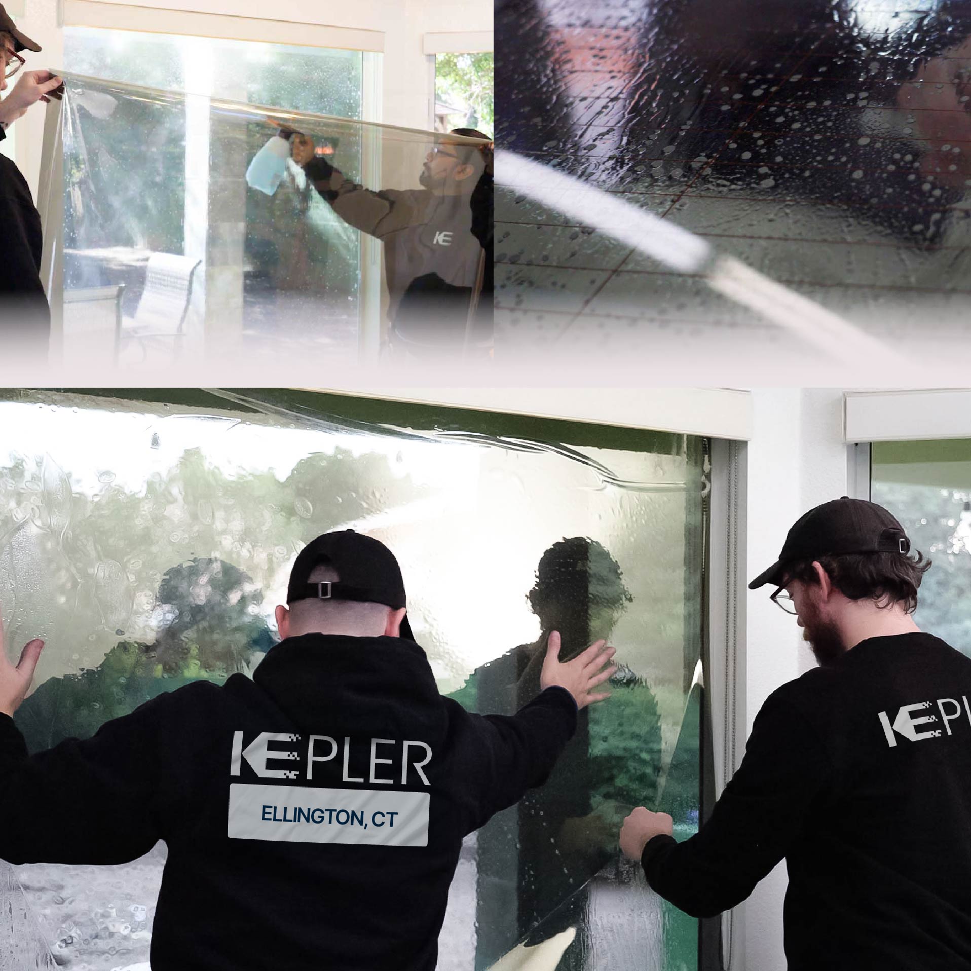 Kepler Specialist Performing Commercial Window Tinting in Ellington Ellington